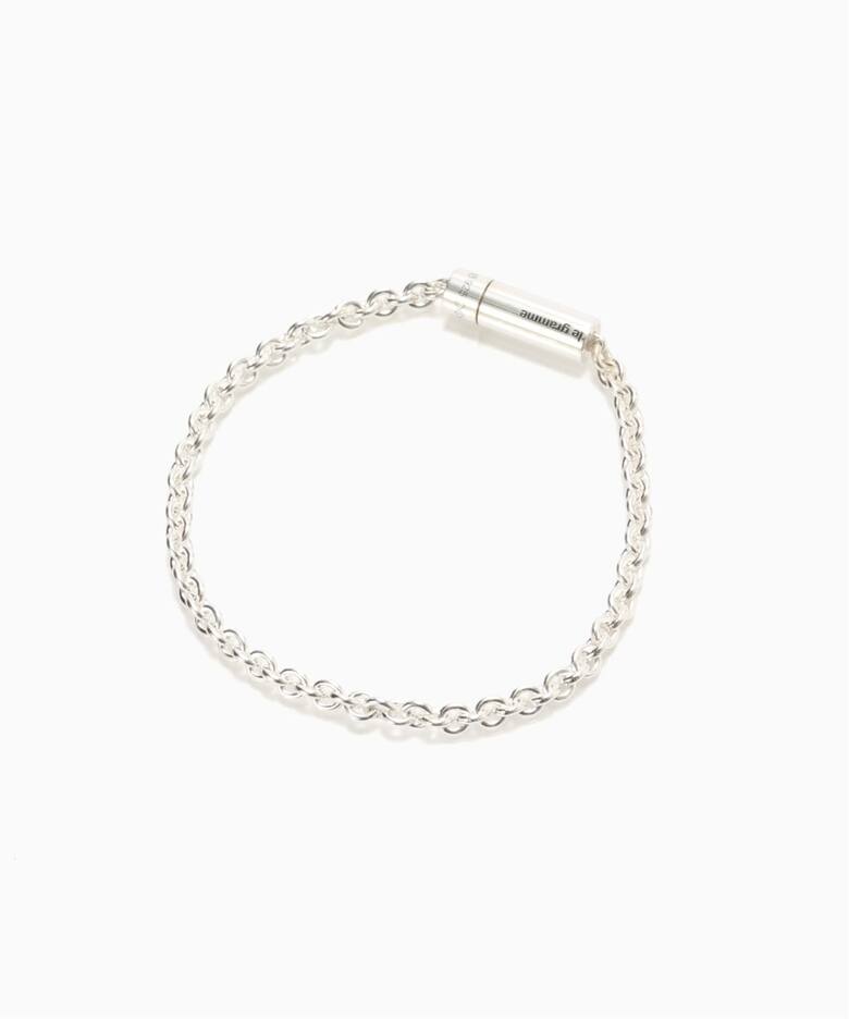 LE GRAMME 11g polished chain cable brace（ブレスレット・バングル 