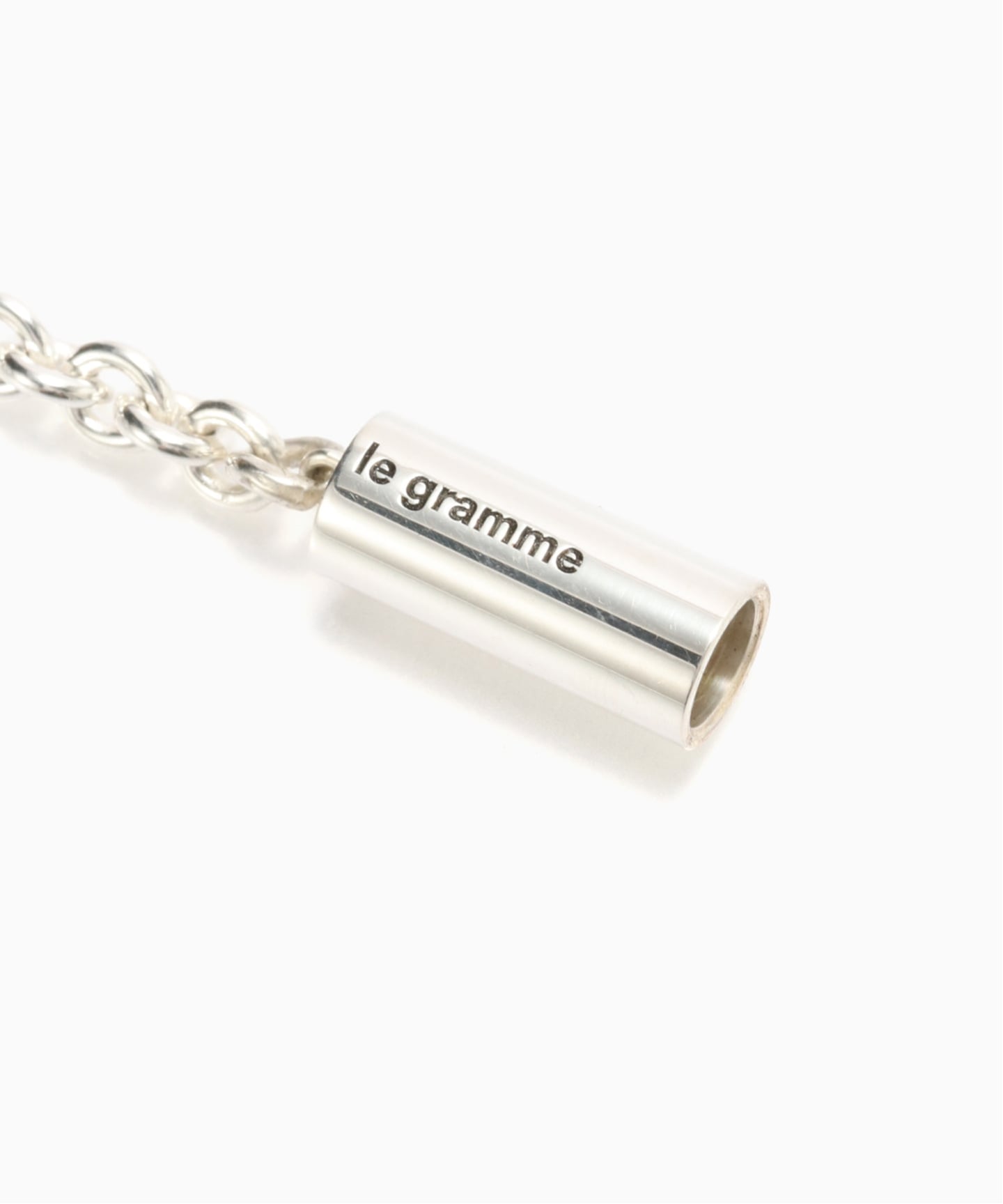 LE GRAMME 11g polished chain cable brace（ブレスレット・バングル