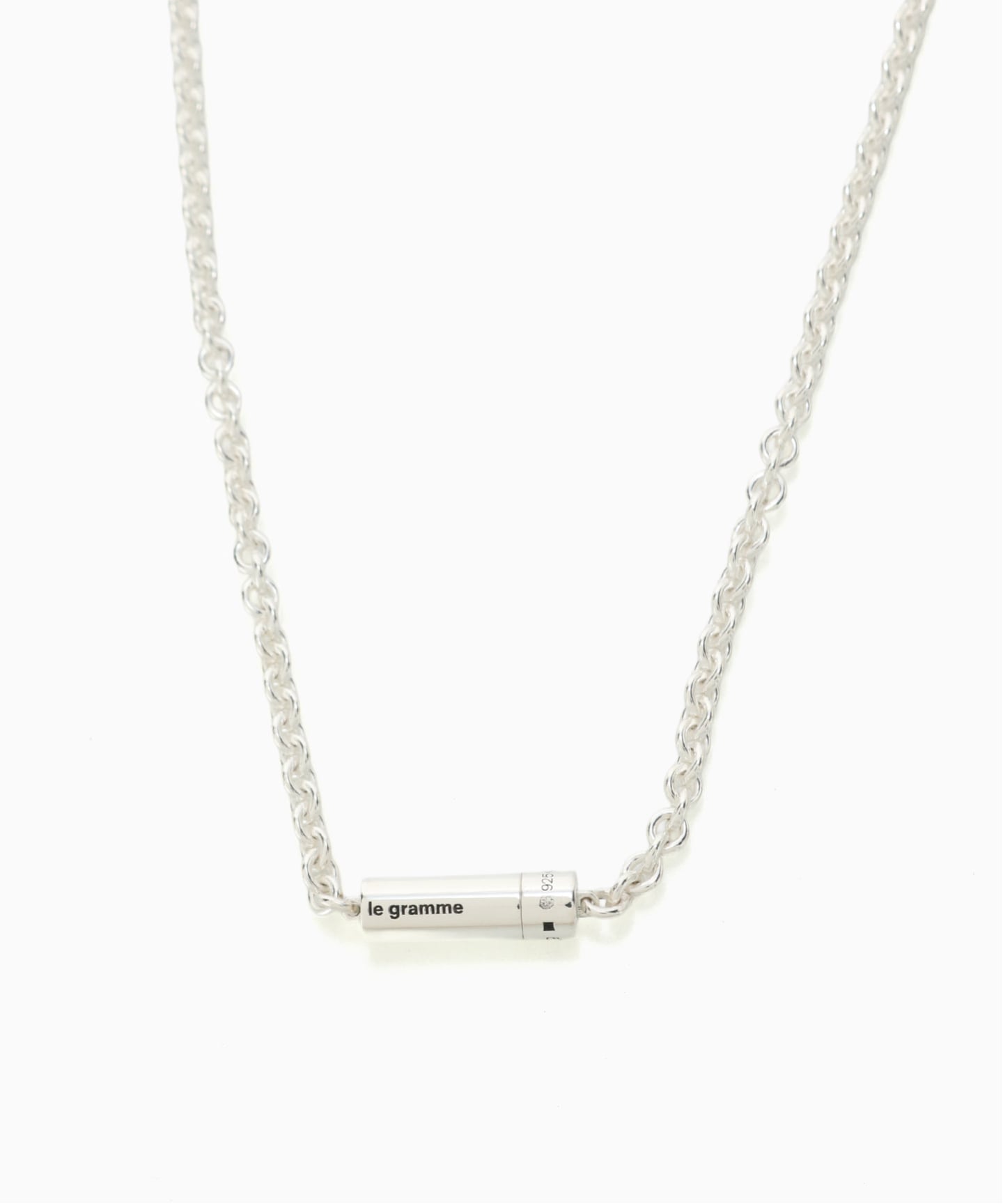 LE GRAMME 27g polished chain cable neckl（ネックレス）｜BOICE FROM