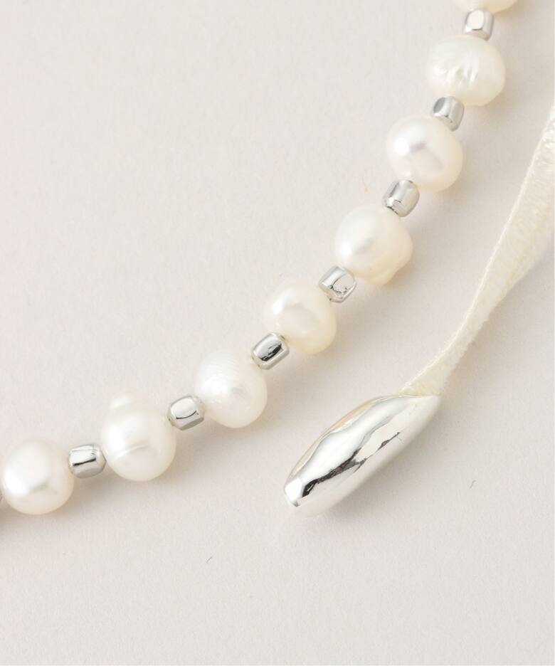 TODAYFUL Pearl Ribbon Choker（ネックレス）｜BOICE FROM BAYCREW