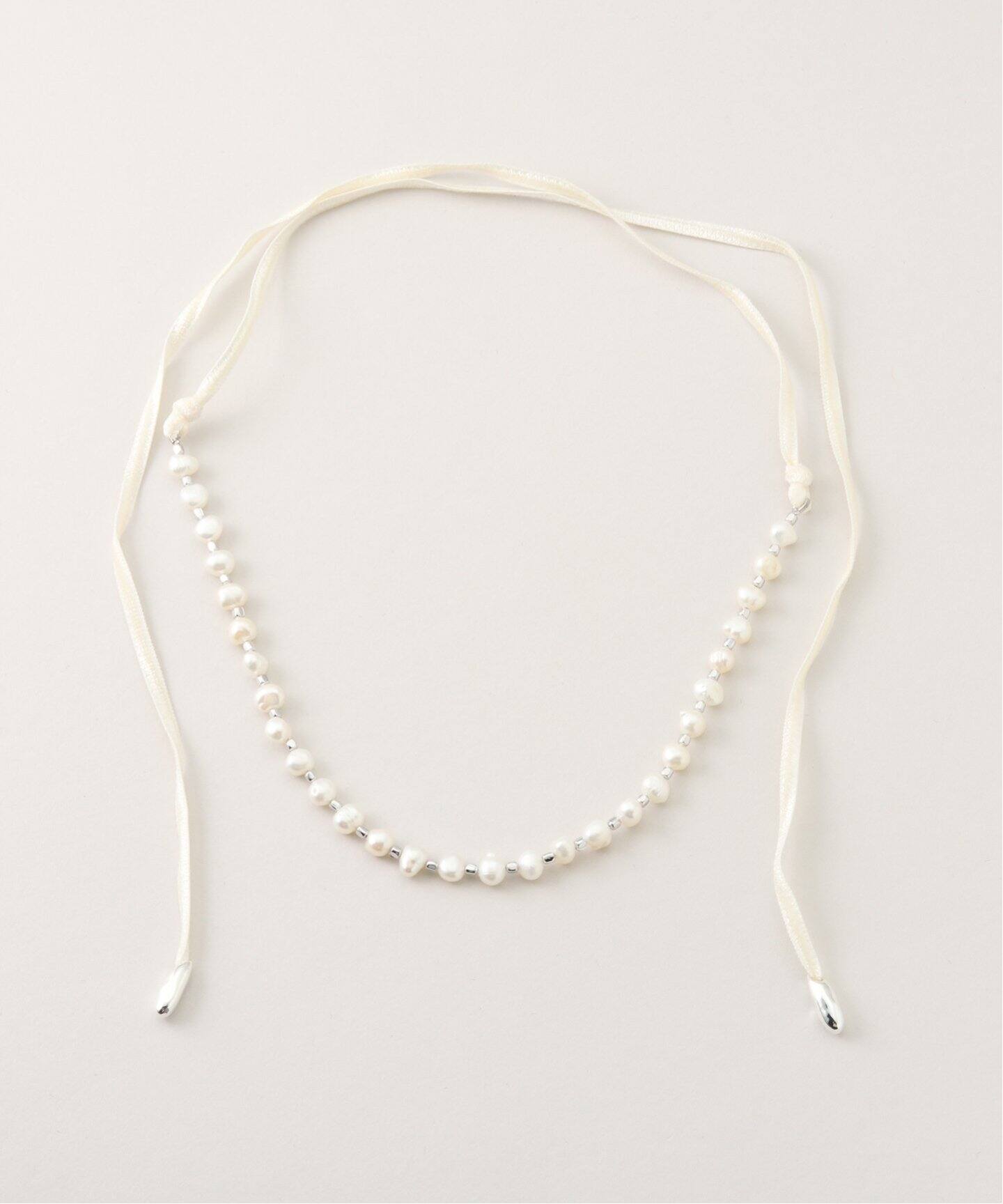 TODAYFUL (トゥデイフル）Pearl Ribbon Choker TODAYFUL（トゥデイフル 