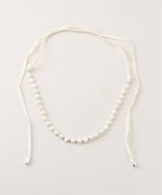 TODAYFUL Pearl Ribbon Choker（ネックレス）｜BOICE FROM BAYCREW