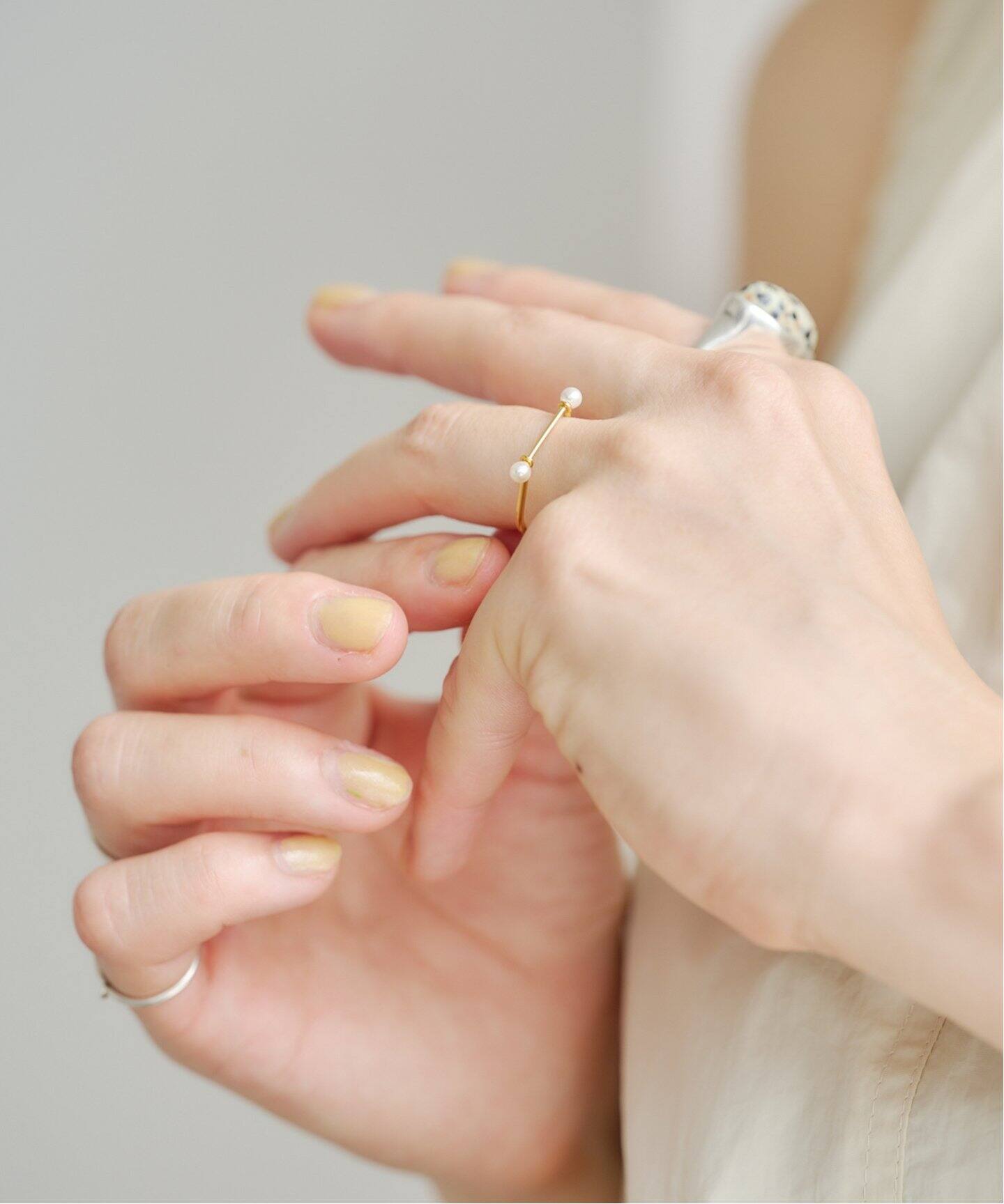 TODAYFUL Skinny Pearl Ring（リング）｜BOICE FROM BAYCREW