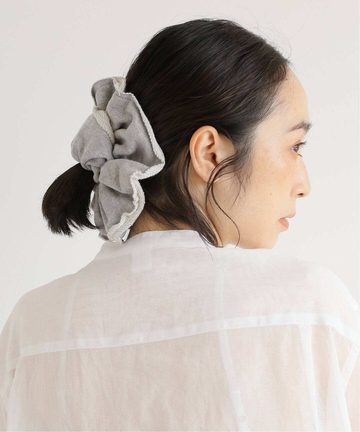 HEYEP Sweat Fabric Scrunchie - Medium（ヘアアクセサリー
