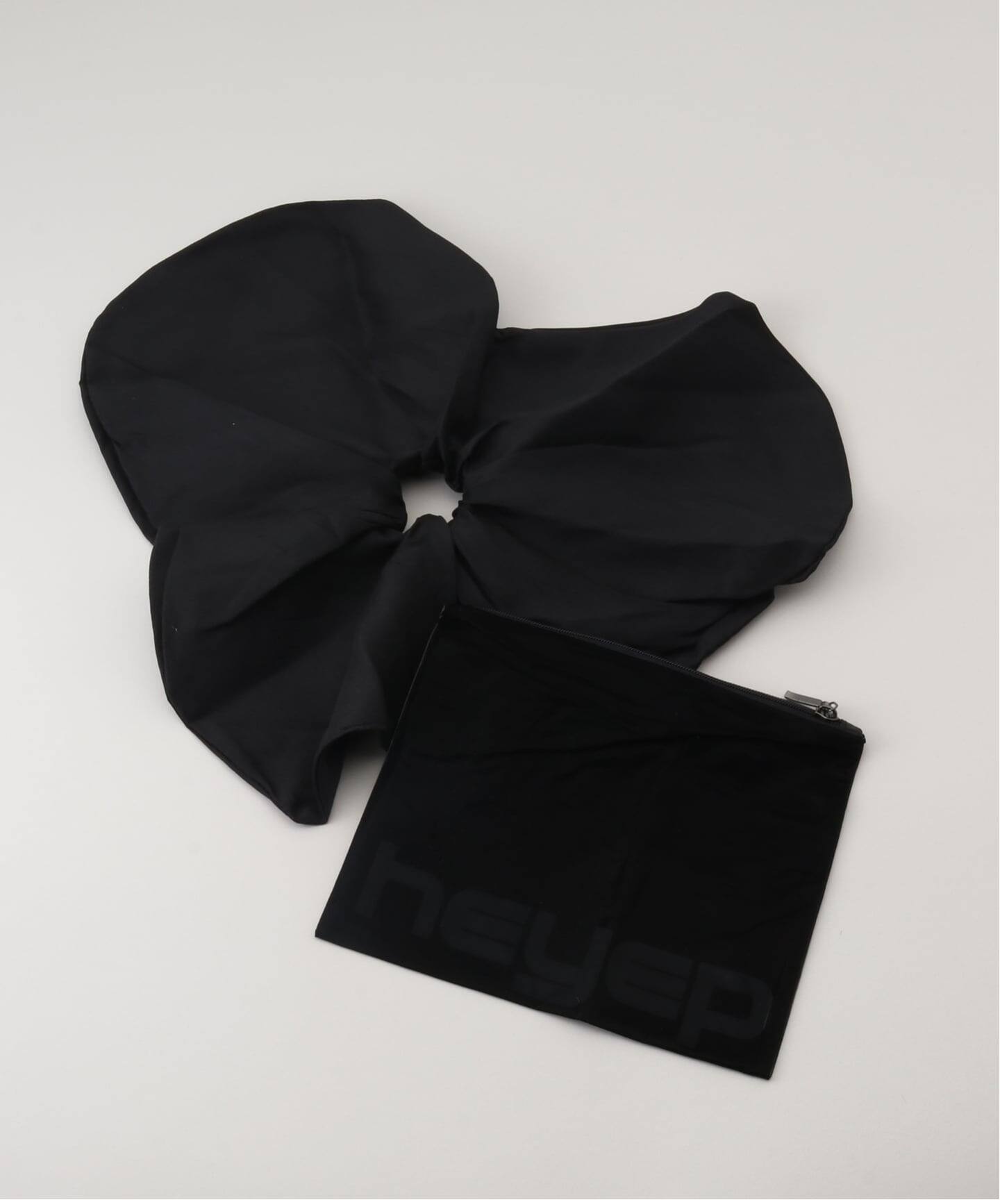 HEYEP Silk Heart Scrunchie-Large（ヘアアクセサリー）｜BOICE FROM