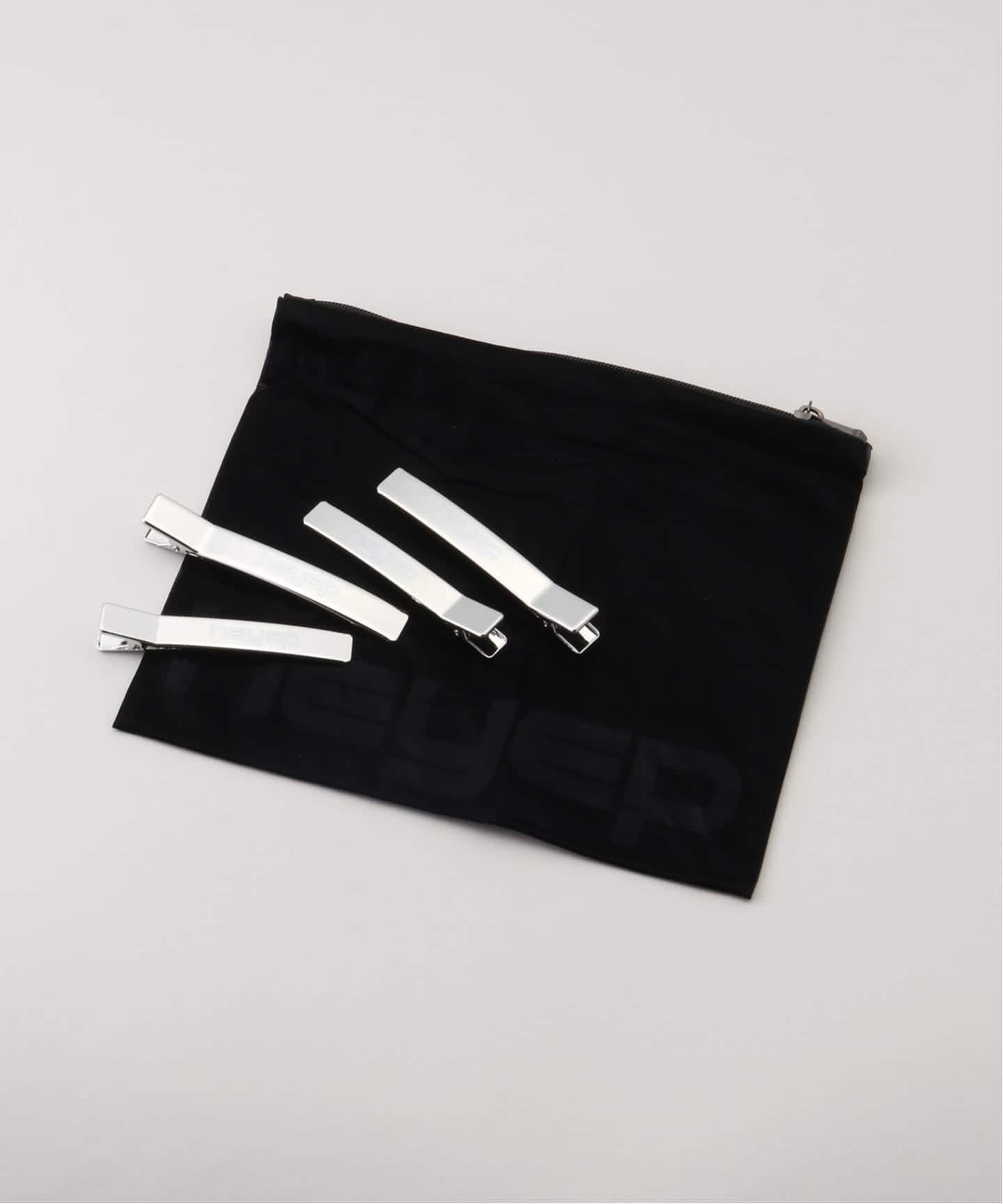 HEYEP New Logo Hair Clips-4 Piece Set（ヘアアクセサリー）｜BOICE