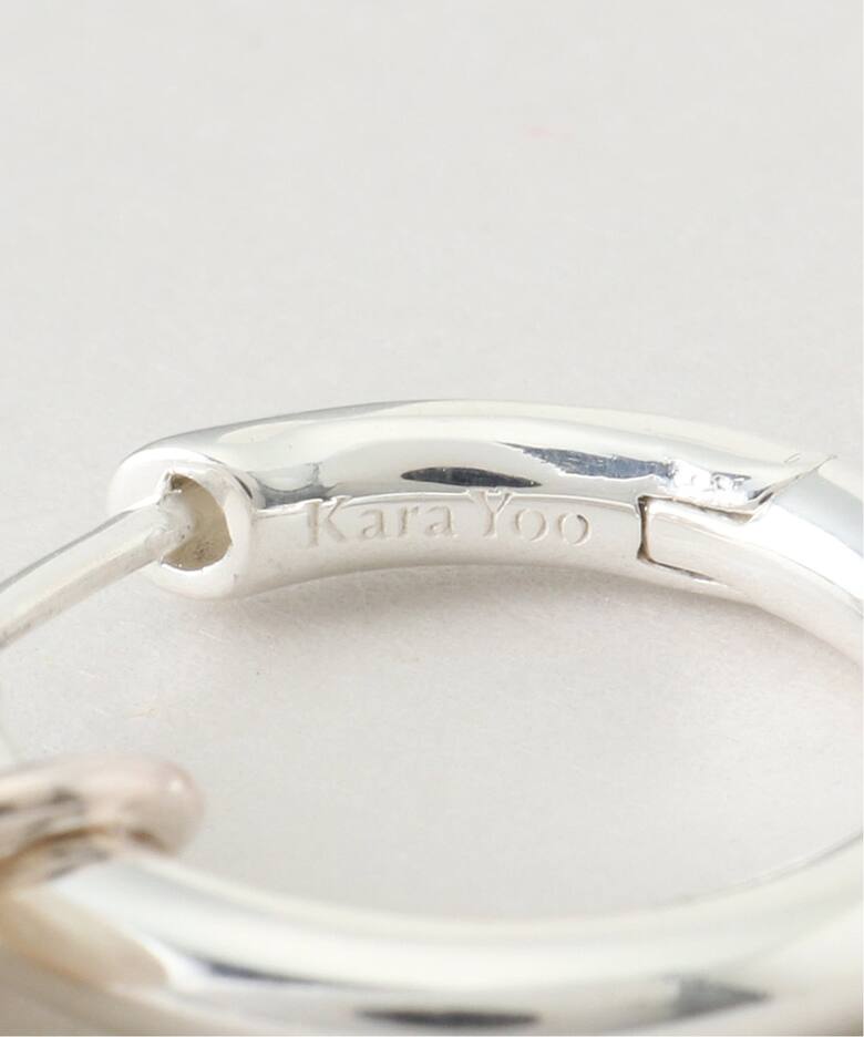 KARA YOO/カラ・ユ 2WAYパールフープピアス（ピアス（両耳用））｜La 