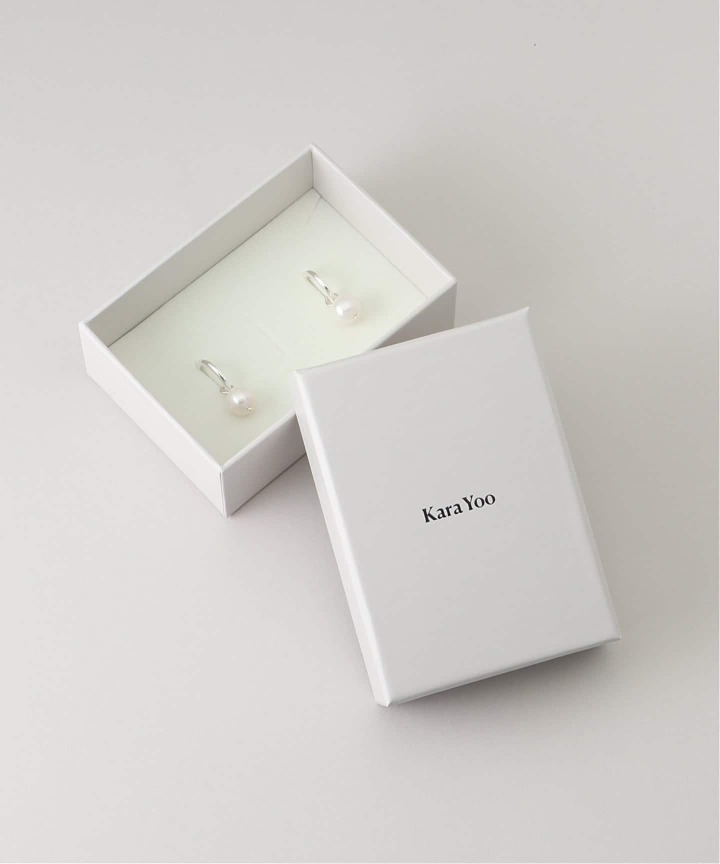 KARA YOO/カラ・ユ 2WAYパールフープピアス（ピアス（両耳用