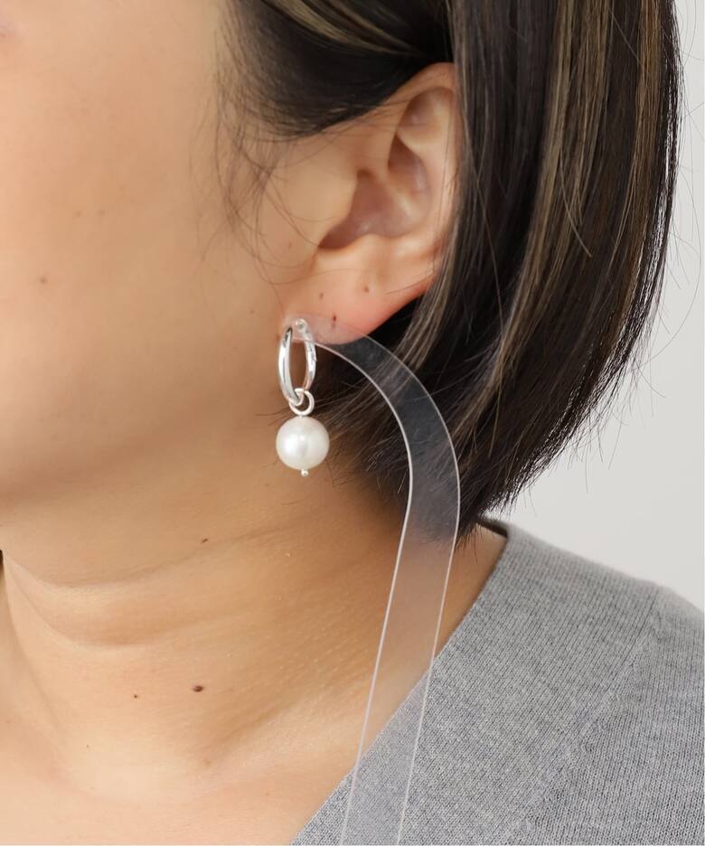 KARA YOO/カラ・ユ 2WAYパールフープピアス（ピアス（両耳用））｜La 