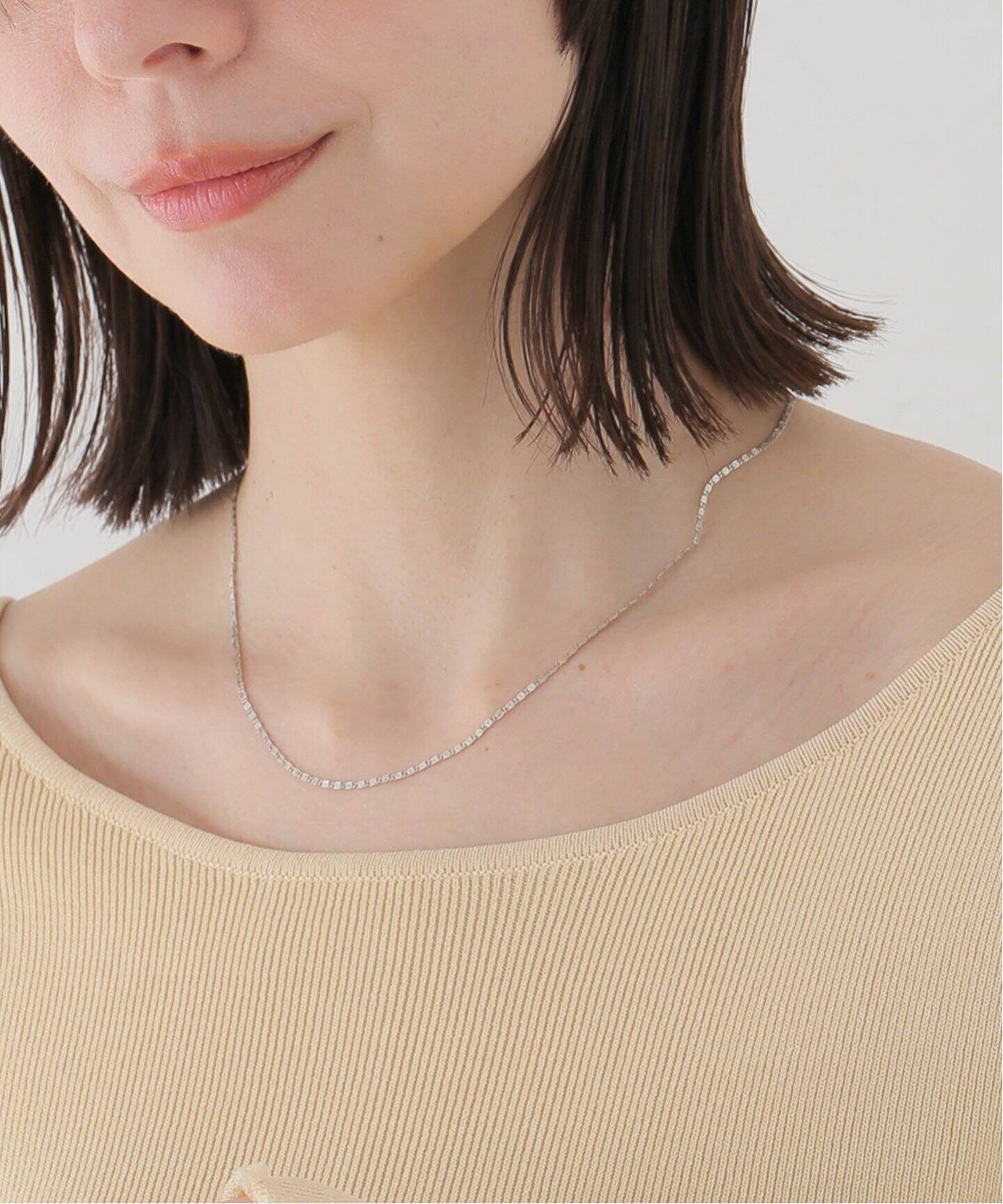 【関税込み】Isabel Marant シルバー Maji チェーンネックレス MAJI CHAIN NECKLACE Man black and silver | ISABEL MARANT