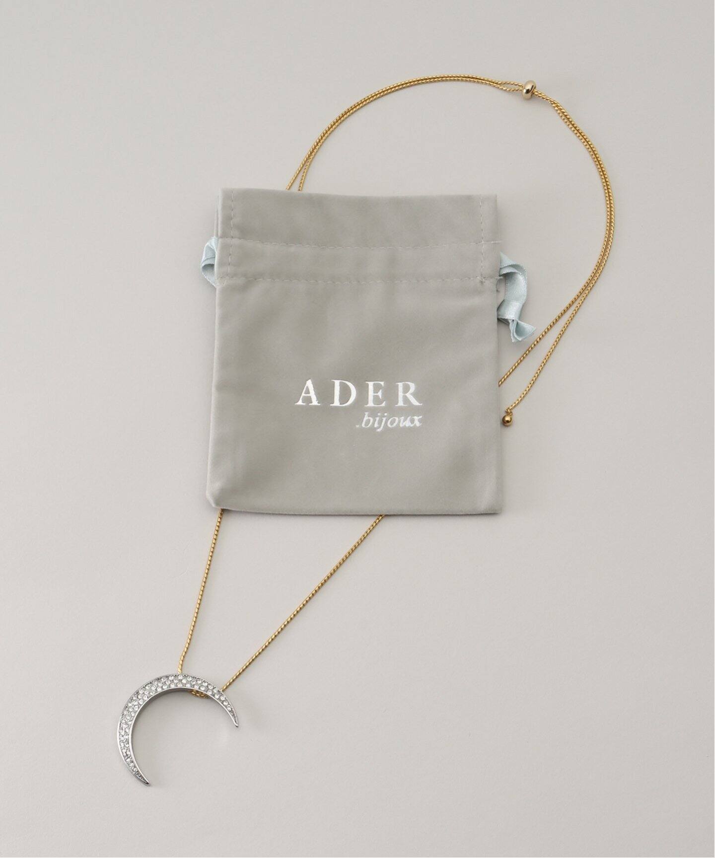 ADER.bijoux/アデル ビジュー】moon necklace（ネックレス）｜La 