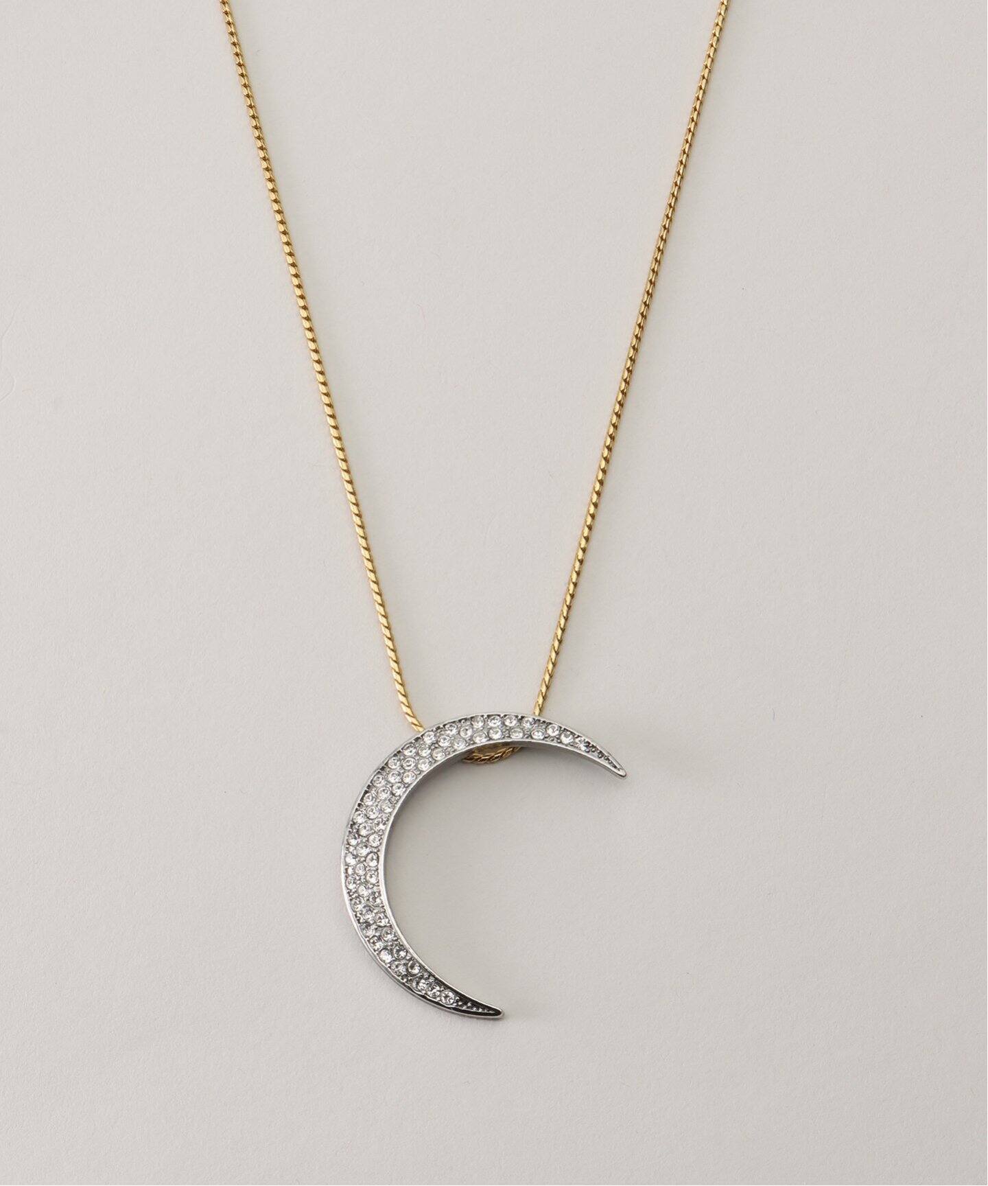 ADER.bijoux/アデル ビジュー】moon necklace（ネックレス）｜La 