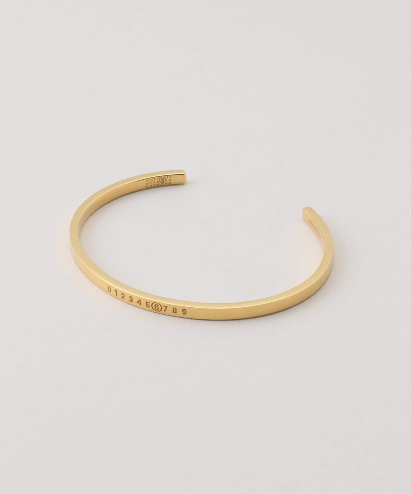 メゾン マルジェラ スリム　ゴールド　ナンバー ブレスレット　Ｍ　バングル 楽天市場】[TIME SALE] Maison Margiela メゾンマルジェラ