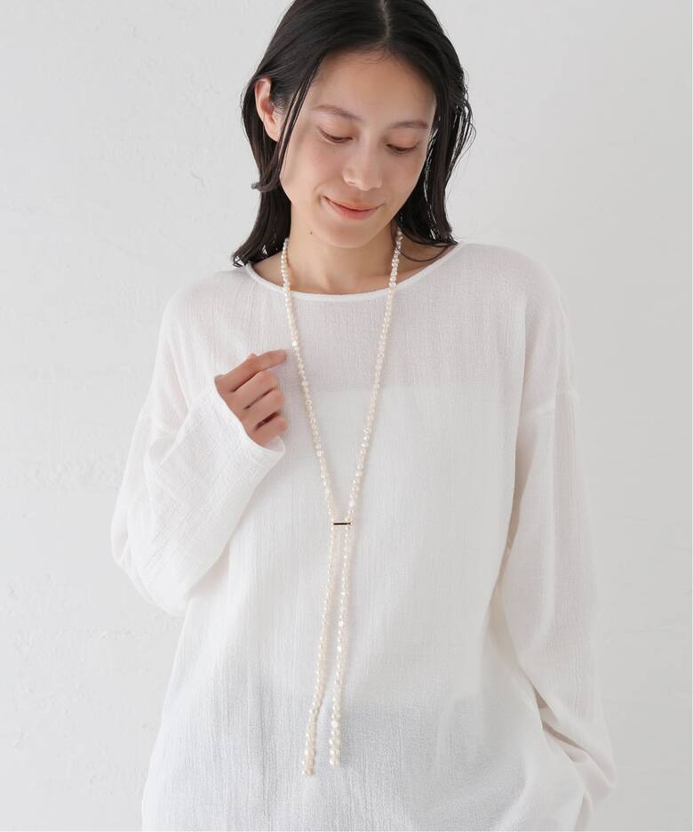EO / イオ PEARL 別注LONG NECKLACE（ネックレス）｜Spick and Span 