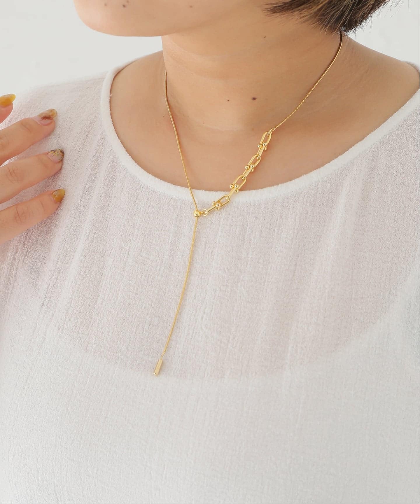 Spick and Span 【EO / イオ】ネックレス EO / イオ SLIDE NECKLACE（ネックレス）｜Spick and Span
