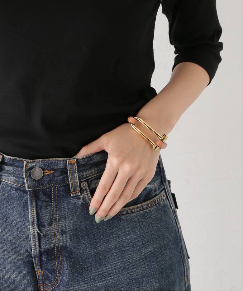 CXC / シーエックスシー Buckle 別注 Leather ブレス（ブレスレット 