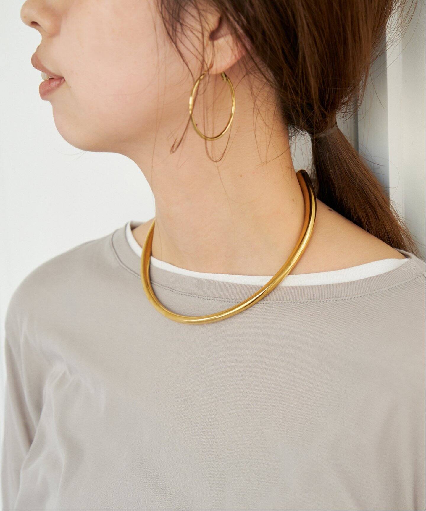 追加》AEC PARIS / エーイーシー 別注パイプCチョーカー（ネックレス