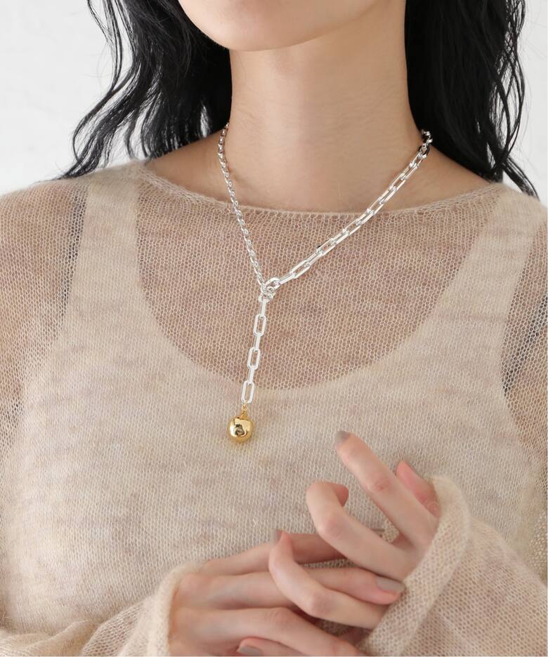 Soierie/ソワリー Pome motif necklace（ネックレス）｜Spick & Span 