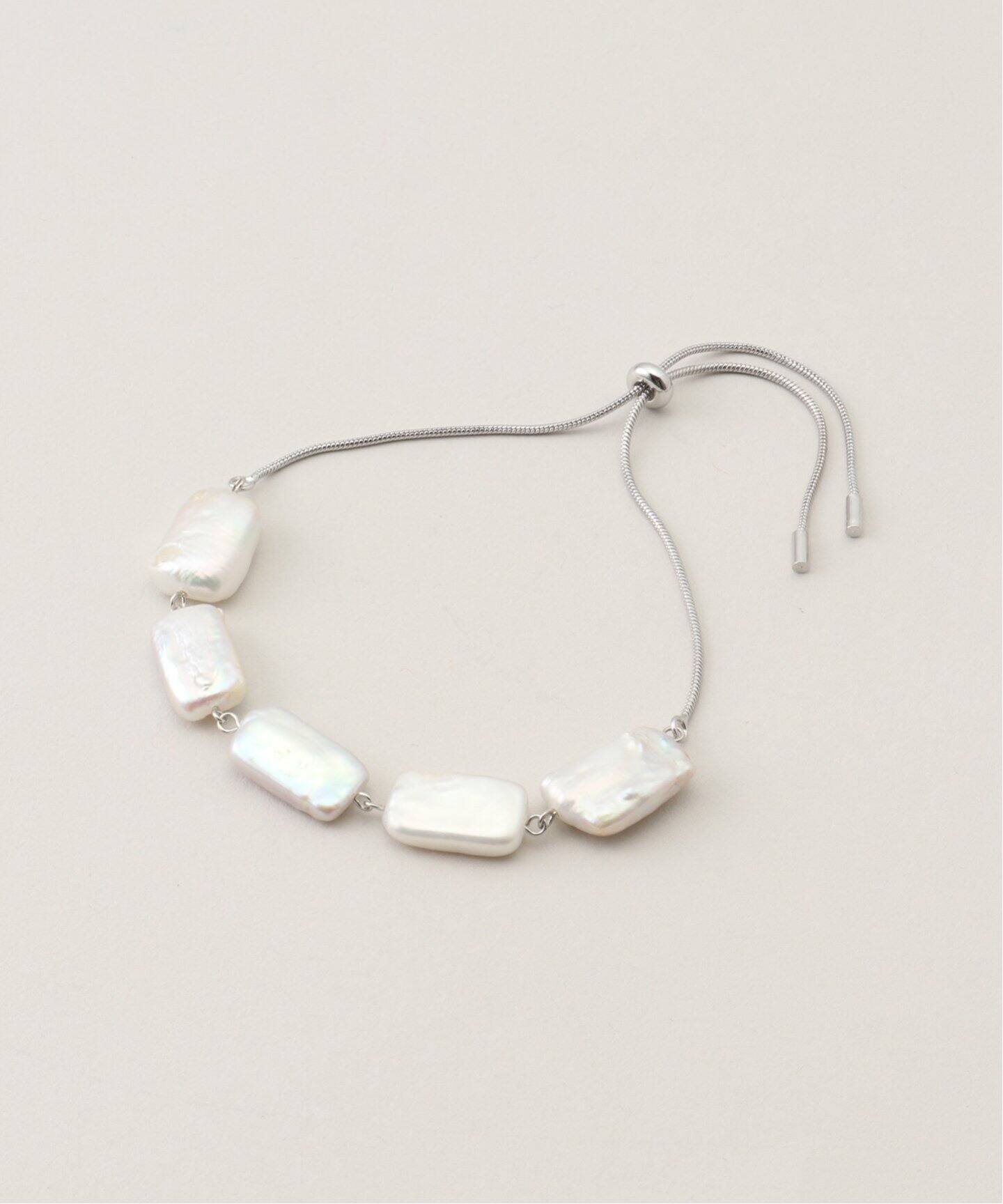 MIHOKO SAKAI / ミホコサカイ スクエアパールブレスレット