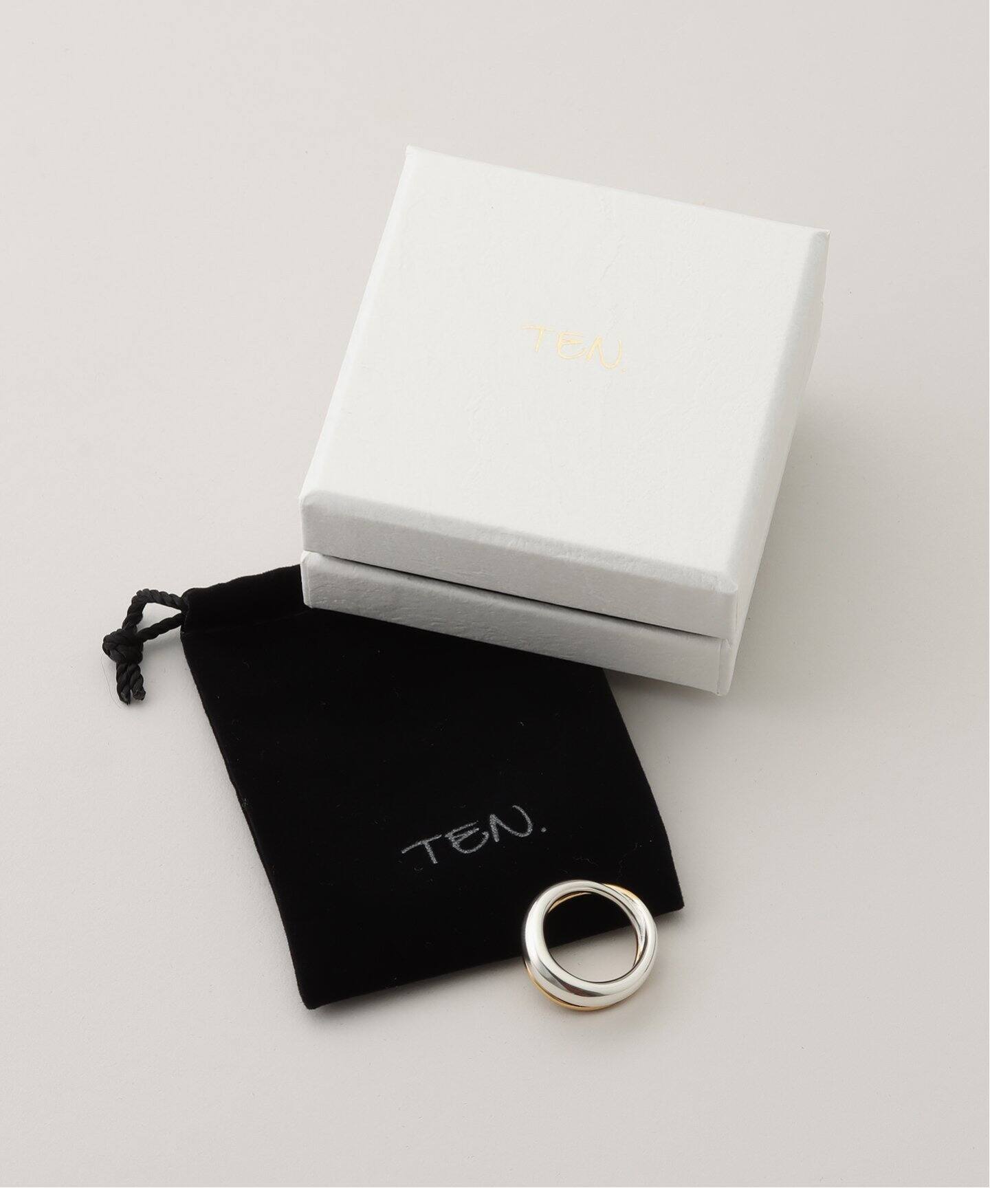 SAORIさんご着用【Plus Ring】K10リング｜リング｜ノジェス 公式