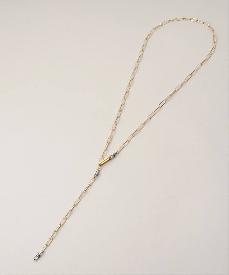 EO / イオ PC chain lariat necklace 83cm EO24AW-19（ネックレス 