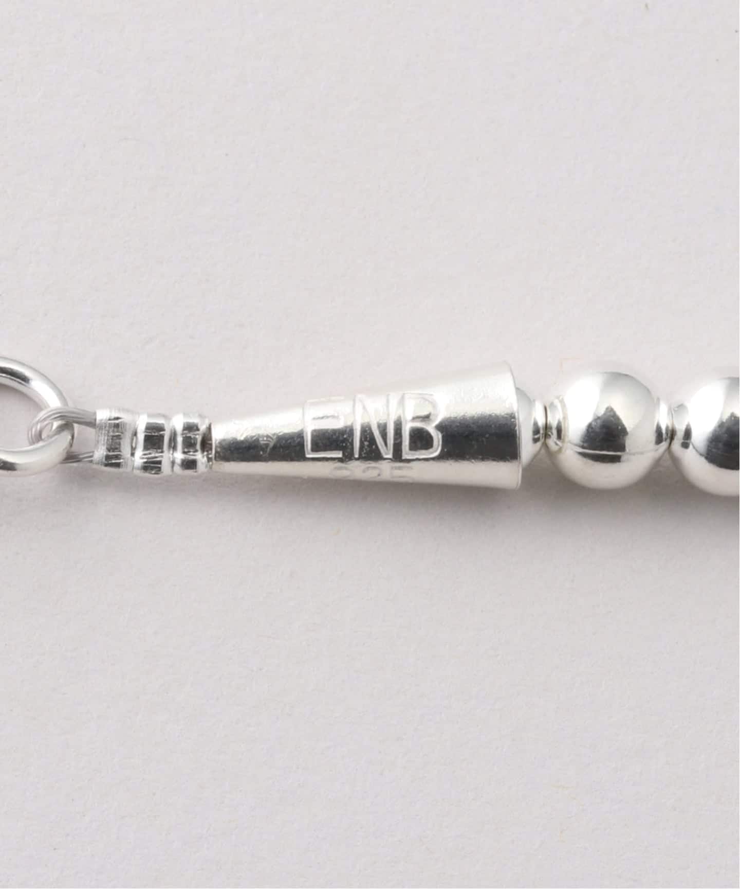 ENB シルバー925 ナバホパール ネックレス ERICKA NICOLAS BEGAY ナバホパールNC 5mm/40cm ENB-NPN-5-40