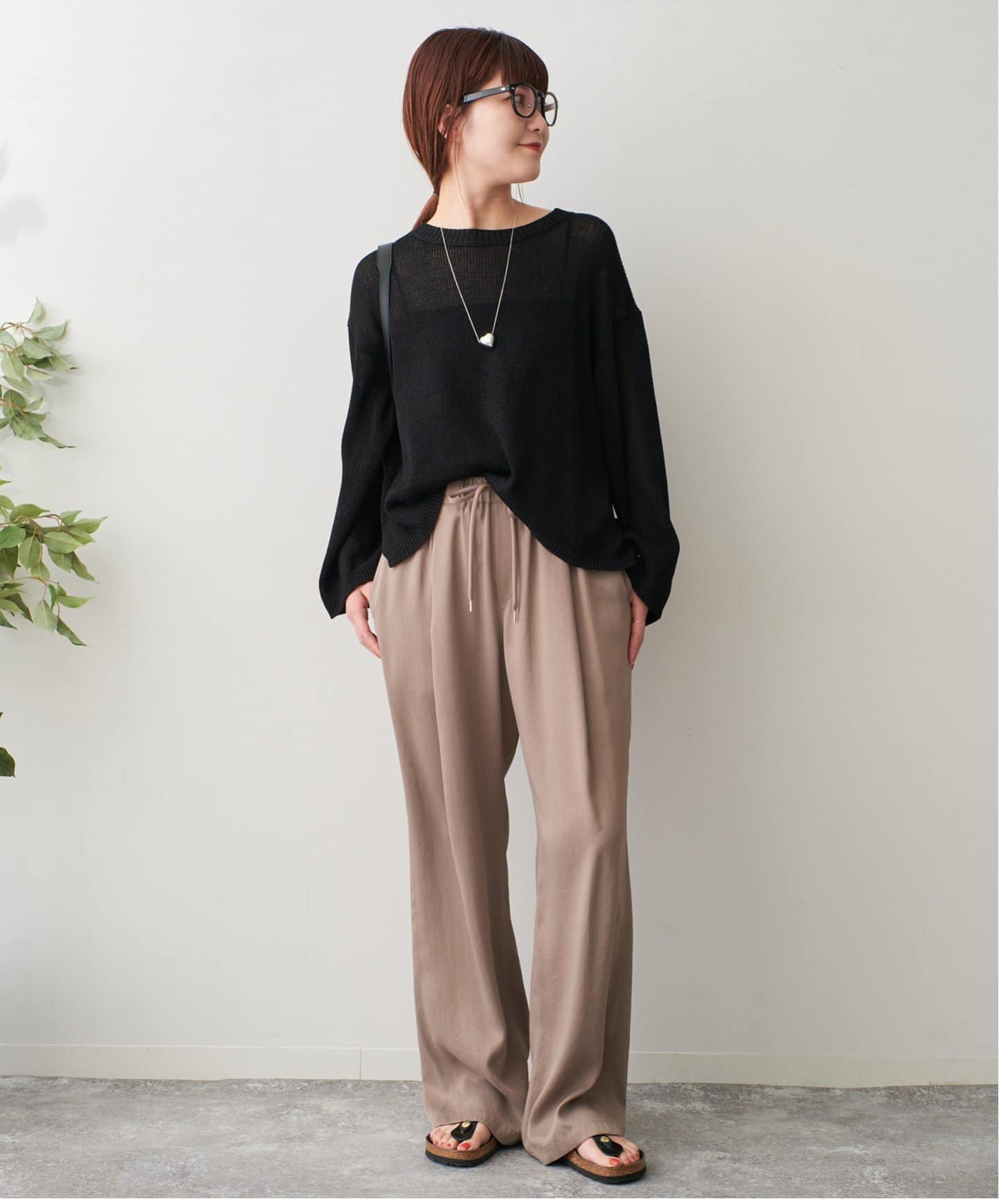 追加》BASENOTES / ベースノート 65cm tiny chain heart NC