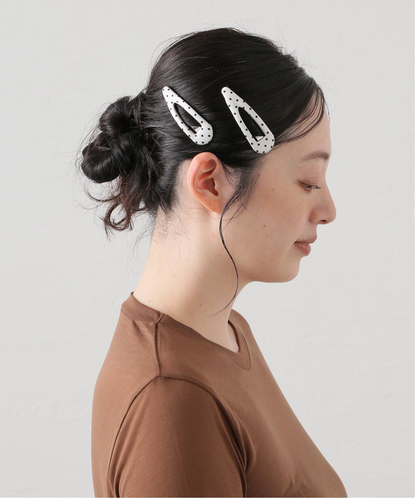 ドットヘアピン2set（ヘアアクセサリー）｜U by SPICK&SPAN