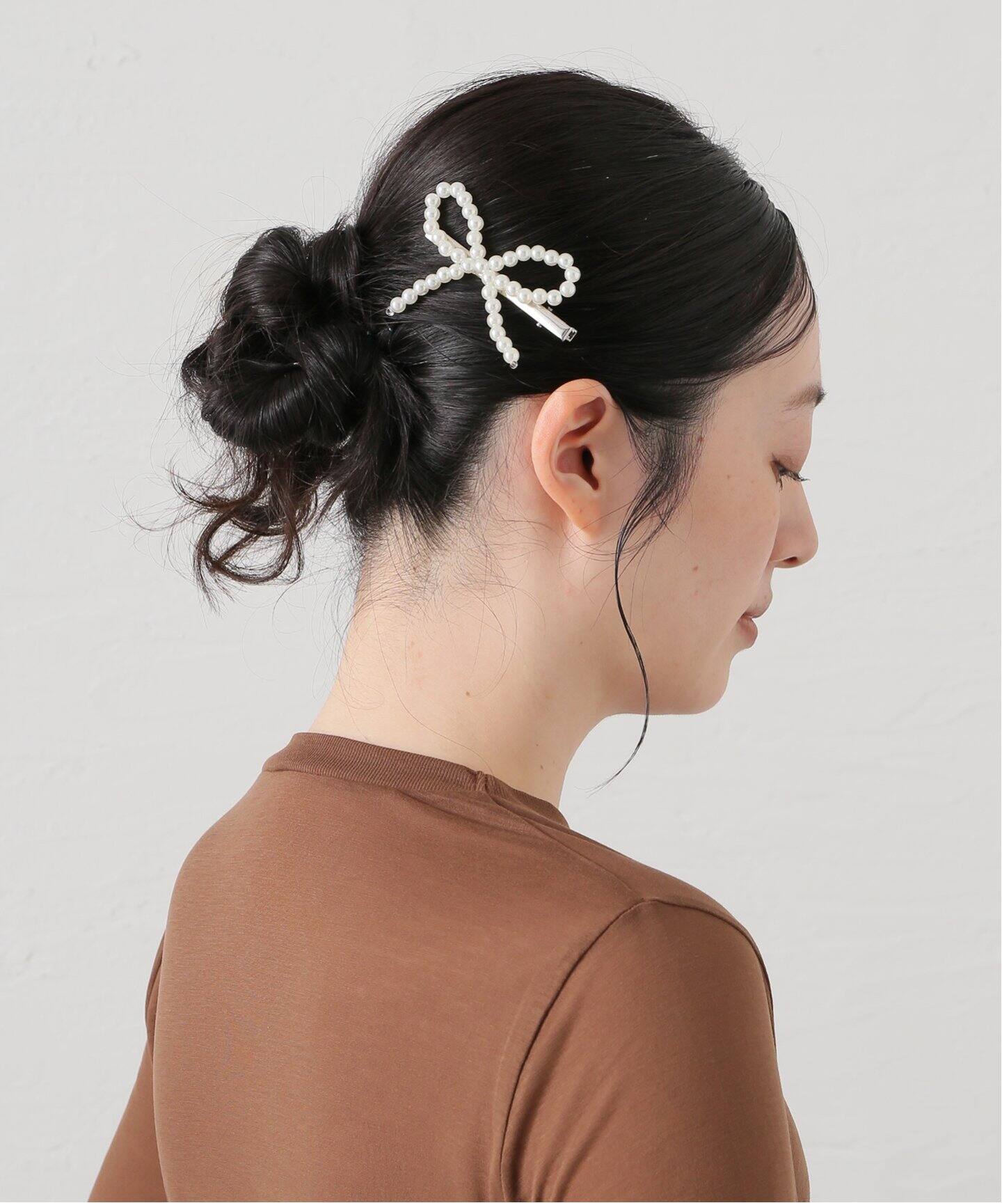 BIGリボンヘアピン（ヘアアクセサリー）｜U by SPICK&SPAN（ユーバイス