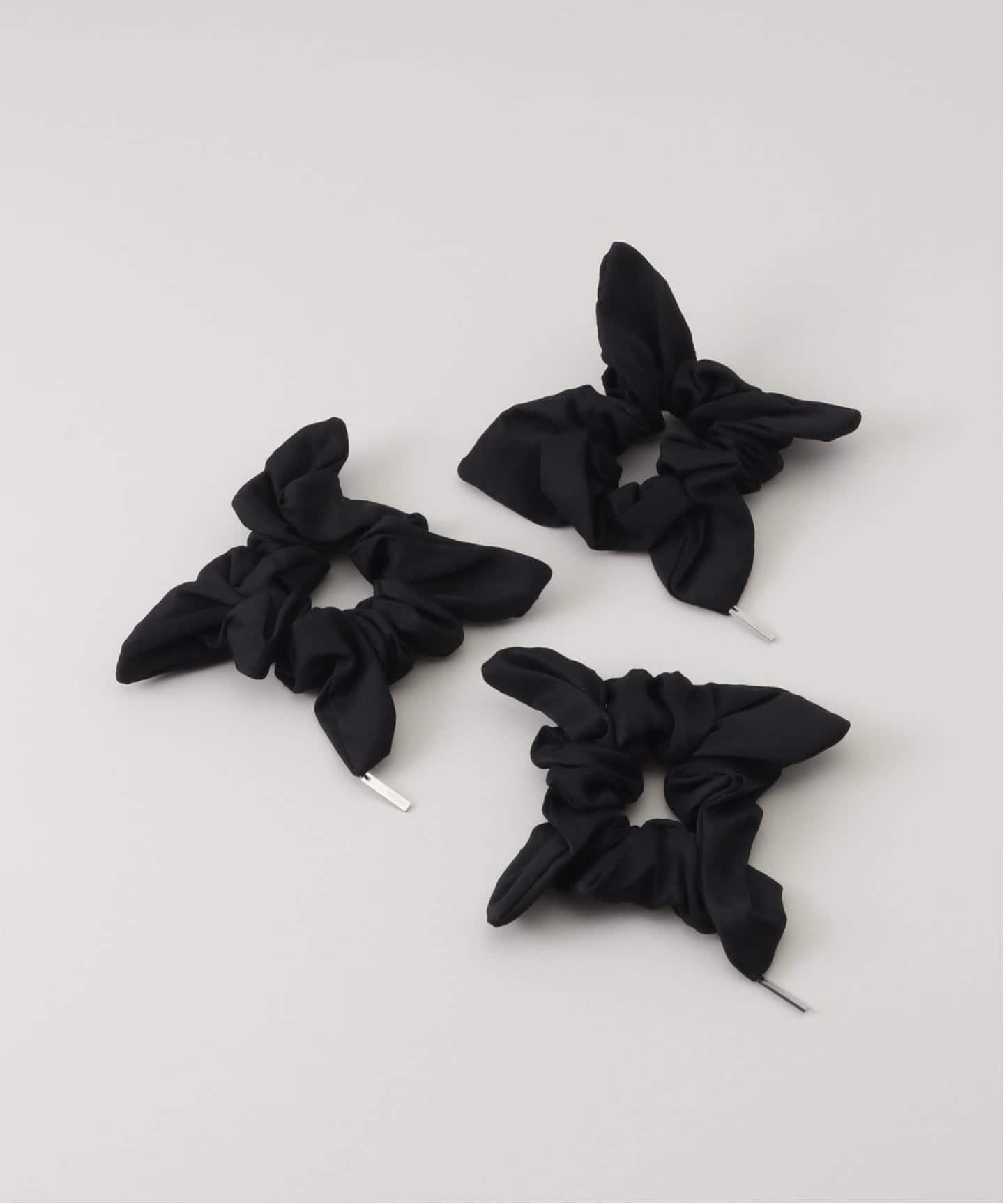 HEYEP/ヘイップ Silk Square Mini Scrunchie 3-Piece（ヘア