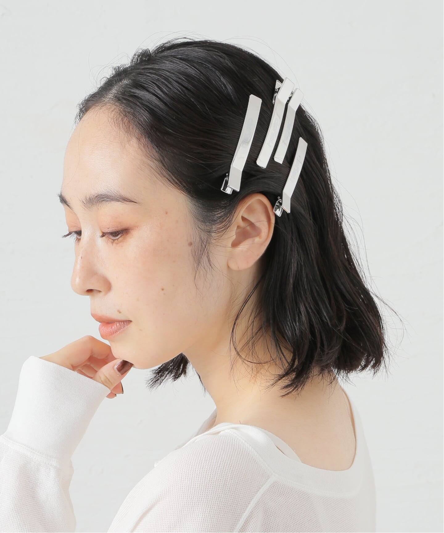 ヘアアクセサリー heyep 楽天市場】heyep(ヘイップ) Logo＆Rhinestone Hair Pins 4 Piece
