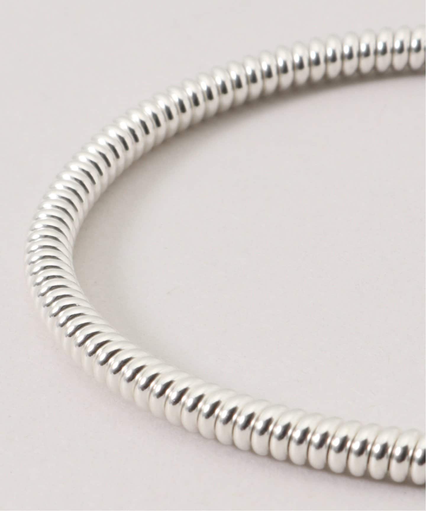 PLOW/プラウ spring ブレスレット（シルバー）（ブレスレット