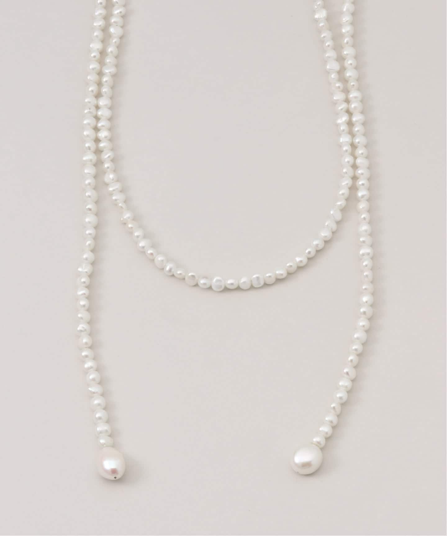 PREEK /プリーク baroque pearl free longネックレス 130