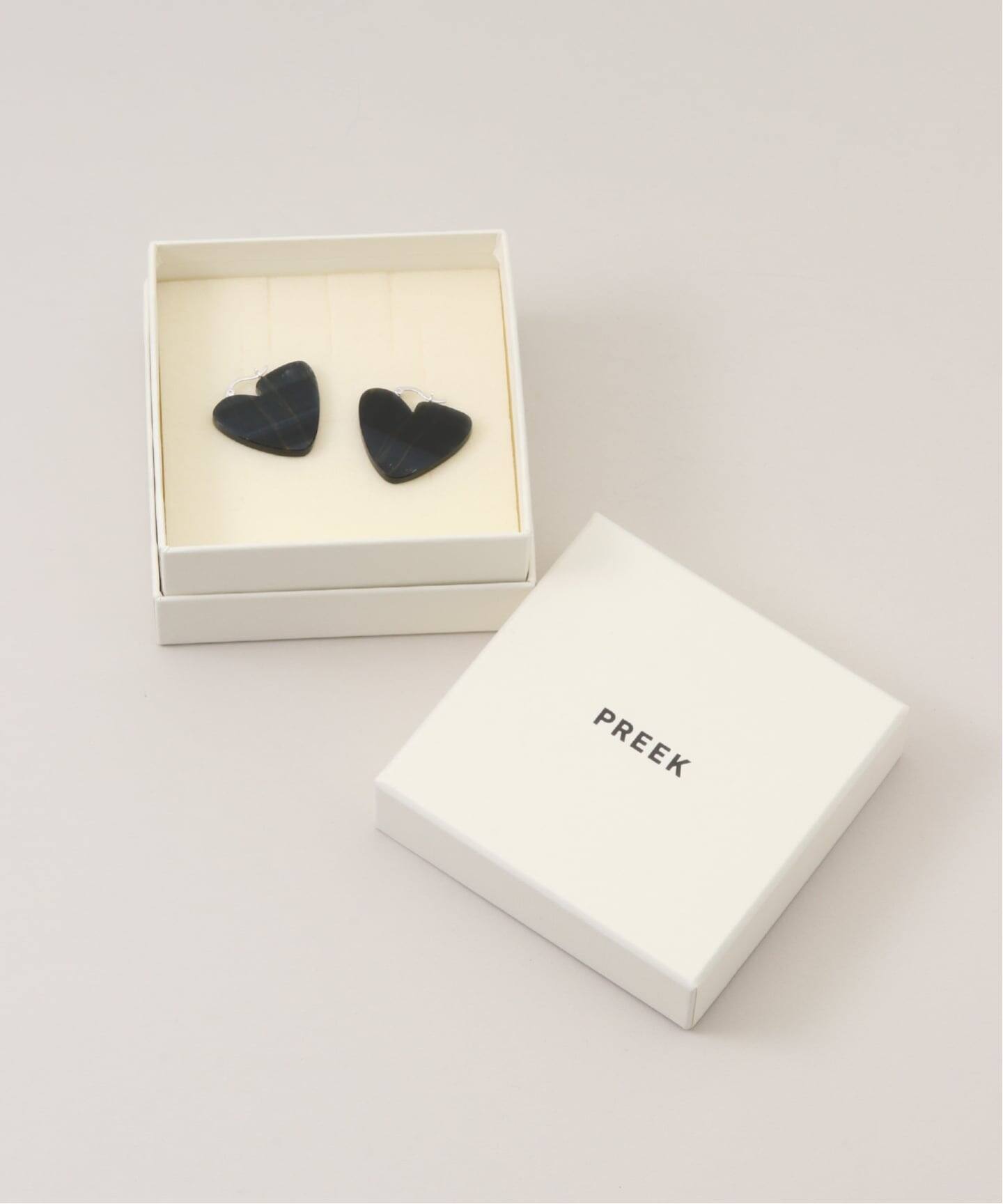 PREEK / プリーク　howraw heart plateピアス PREEK/プリーク howraw heart plate ピアス（ピアス（両耳用