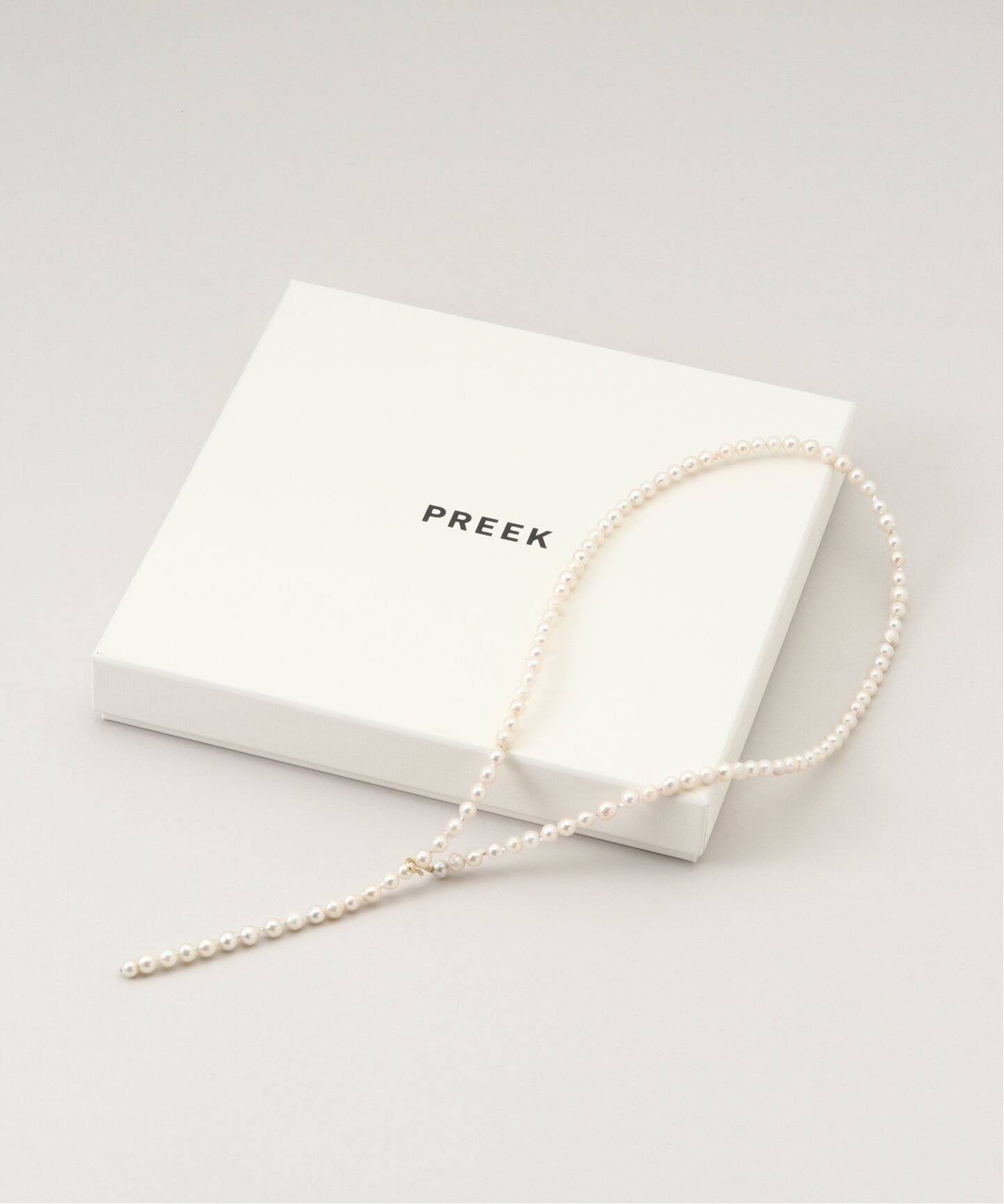 PREEK/プリーク AKOYA BAROCQUE PEARL LARIAT ネックレス（ネックレス 