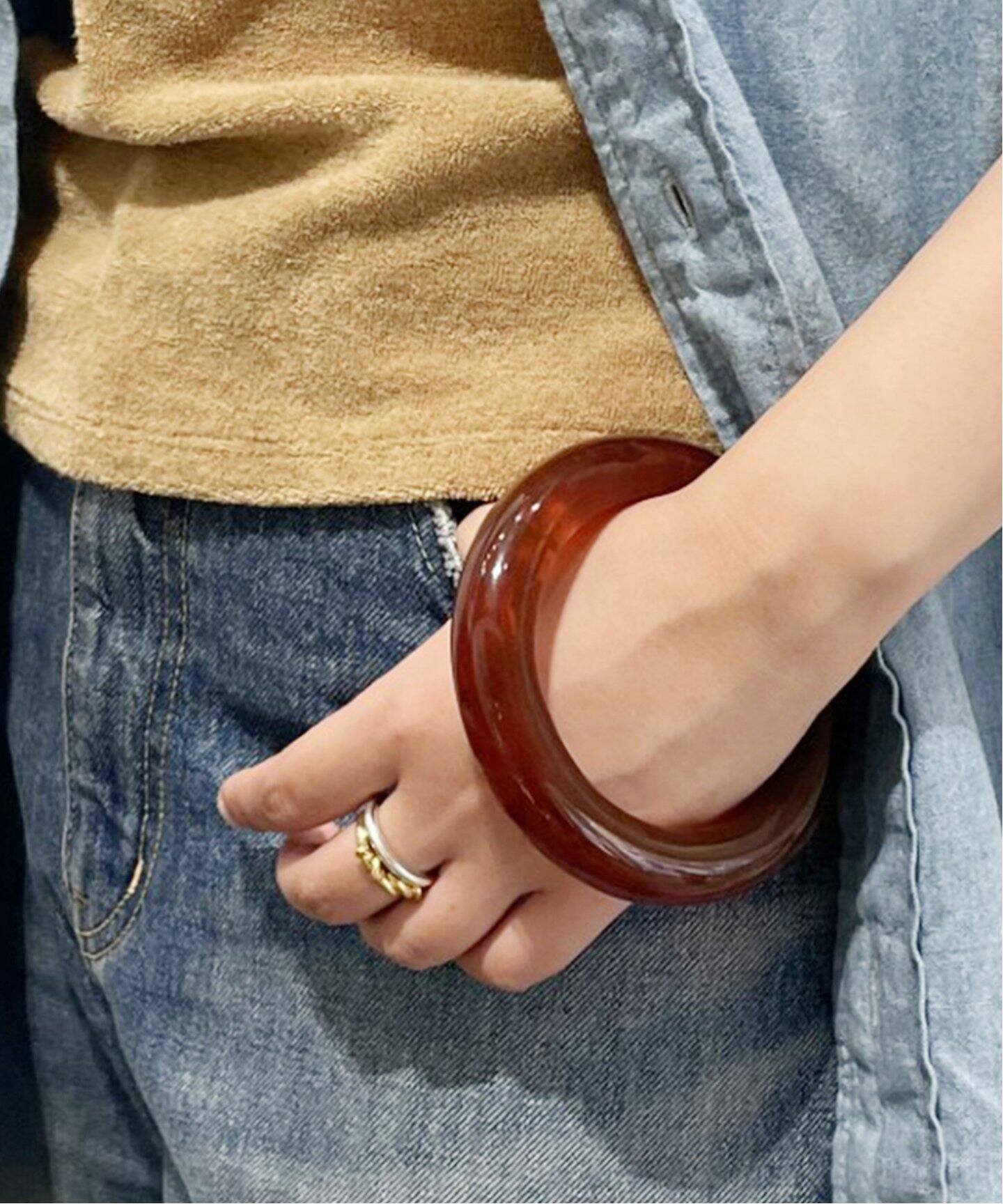 KENNETH JAY LANE round resin バングル（ブレスレット・バングル 