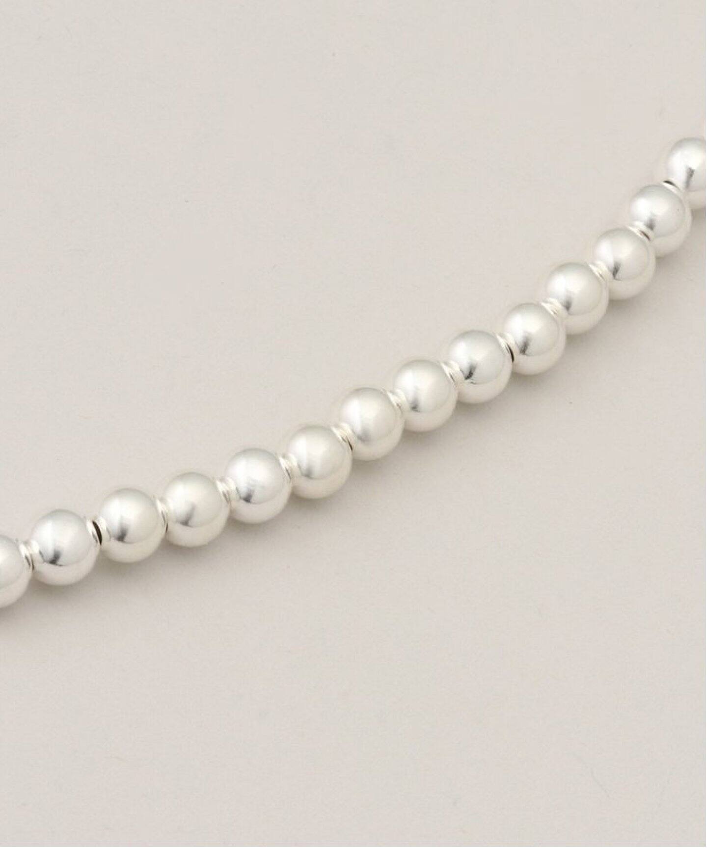 ≪追加≫INDIAN JEWELRY 5mm シャイニービーズネックレス20インチ3