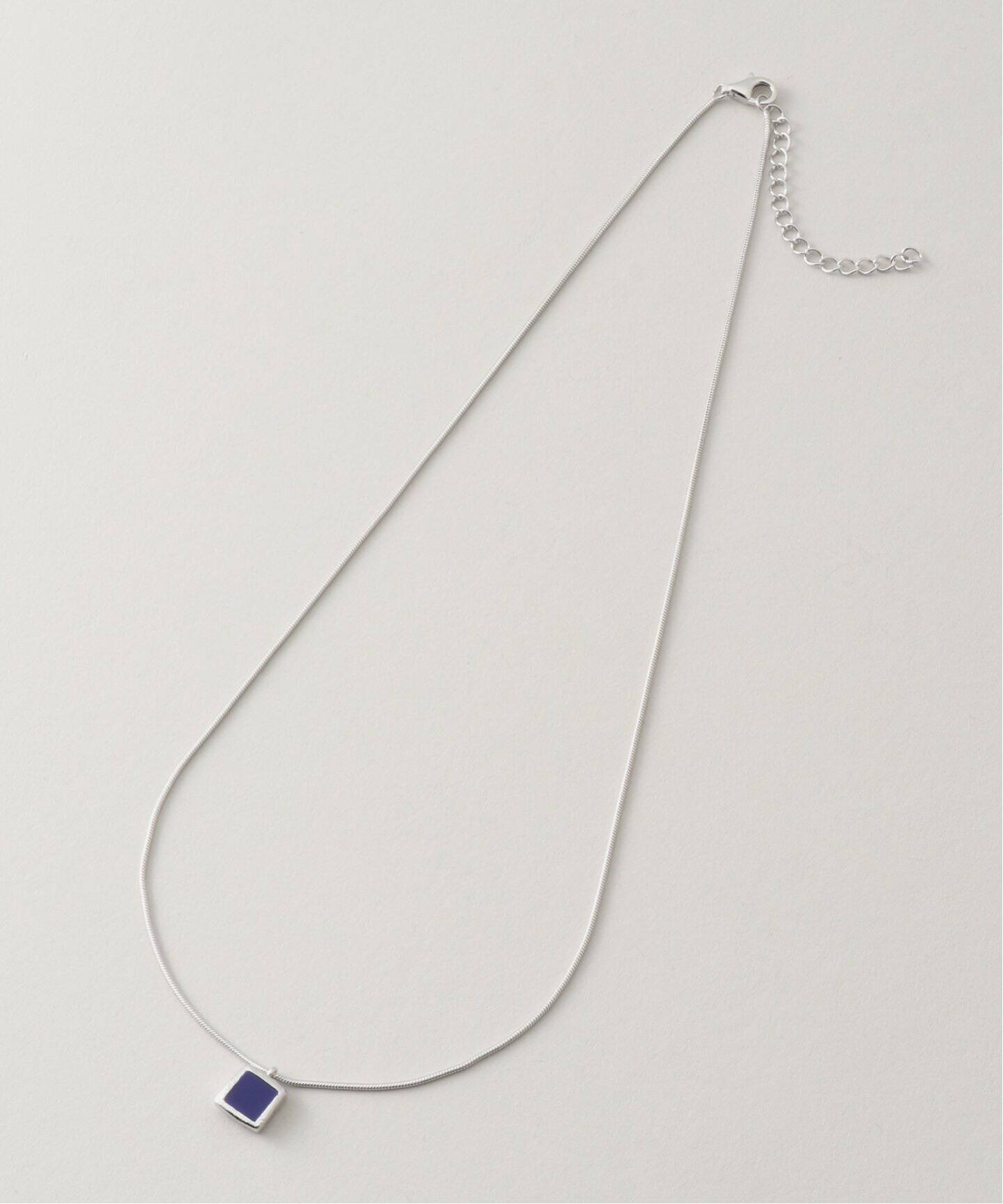 ABOAB PIP PENDANT SILVER LAPIS（ネックレス）｜FRAMeWORK（フレーム 