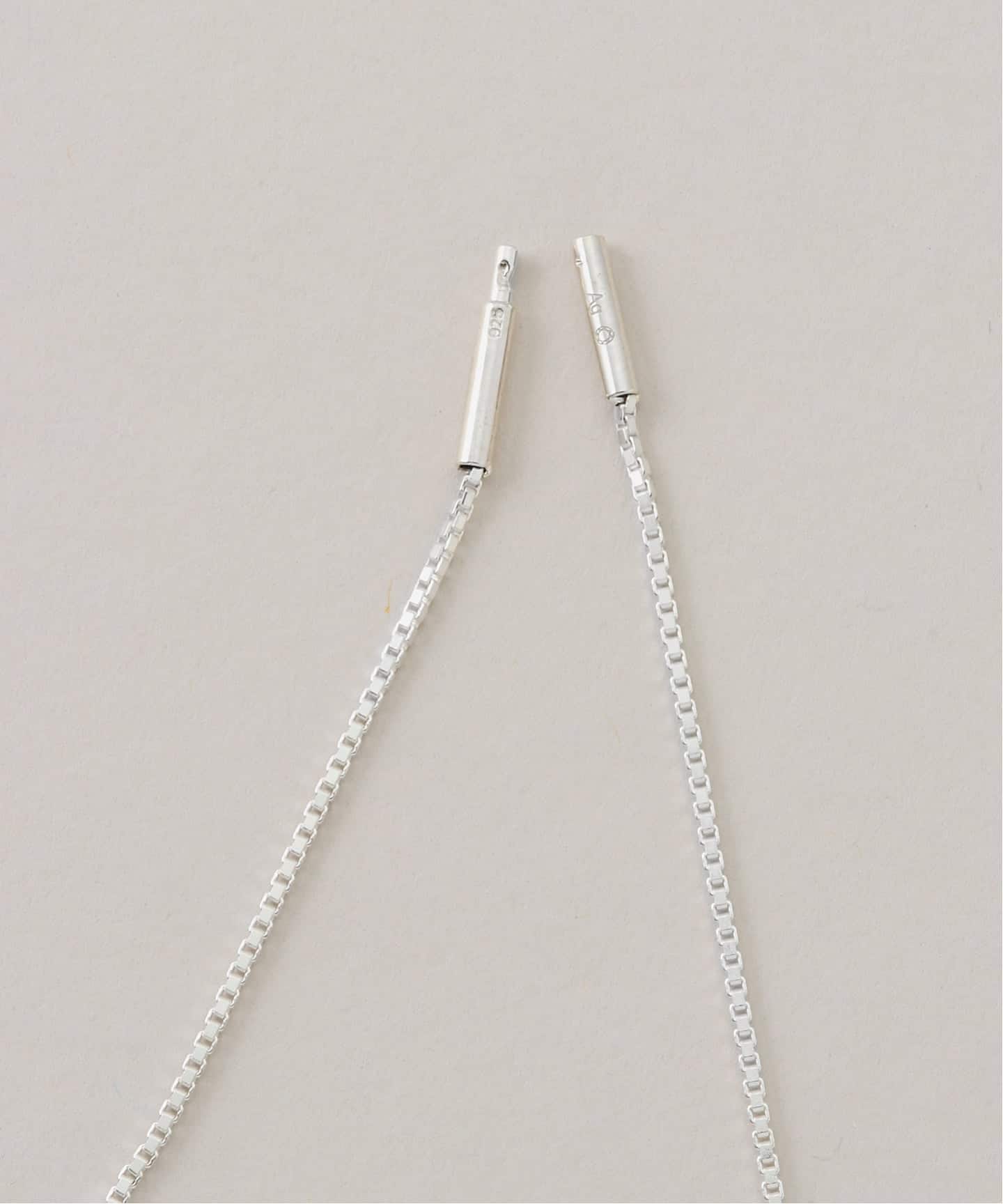 SASKIA DIEZ/サスキア ディツ FINE NECKLACE CUBIC (シルバー