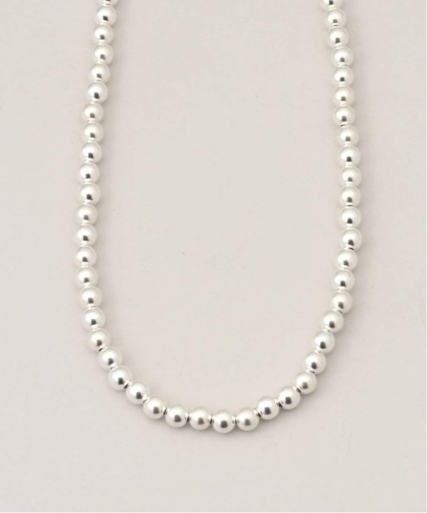 フレームワーク　5mm シャイニービーズネックレス20インチ INDIAN JEWELRY 5mm シャイニービーズネックレス20インチ