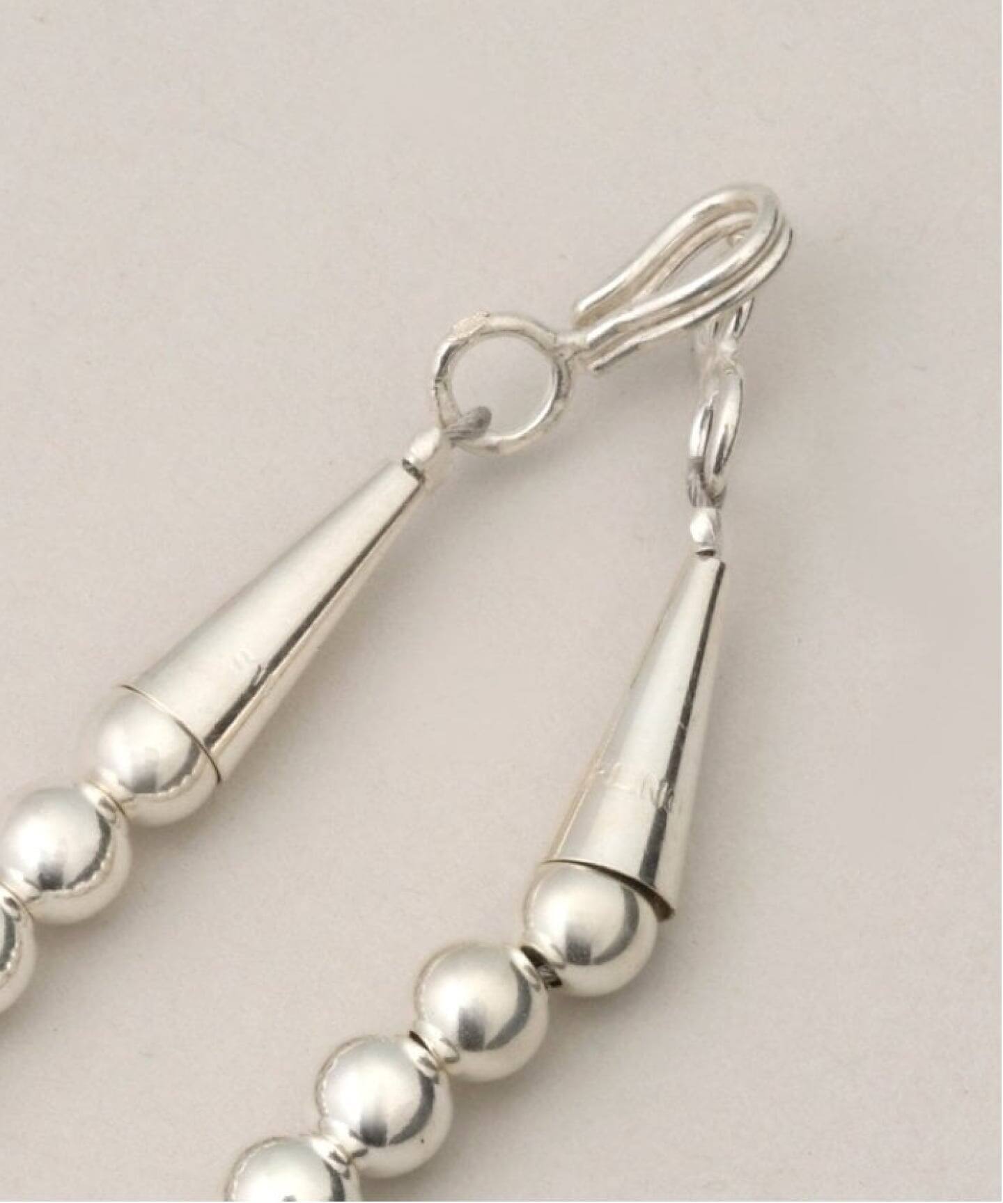 フレームワーク　5mm シャイニービーズネックレス20インチ INDIAN JEWELRY 5mm シャイニービーズネックレス20インチ