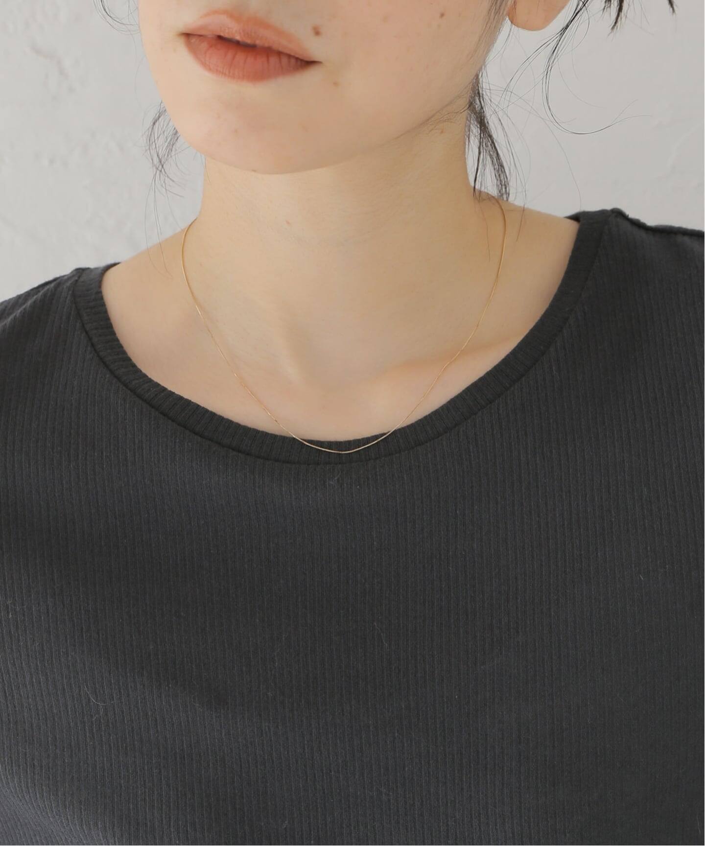 アパルトモン別注【GIGI】Gold line necklace 42cm SOPHISTICATED VINTAGE / Gold line necklace / 1200mm - GIGI Jewelry