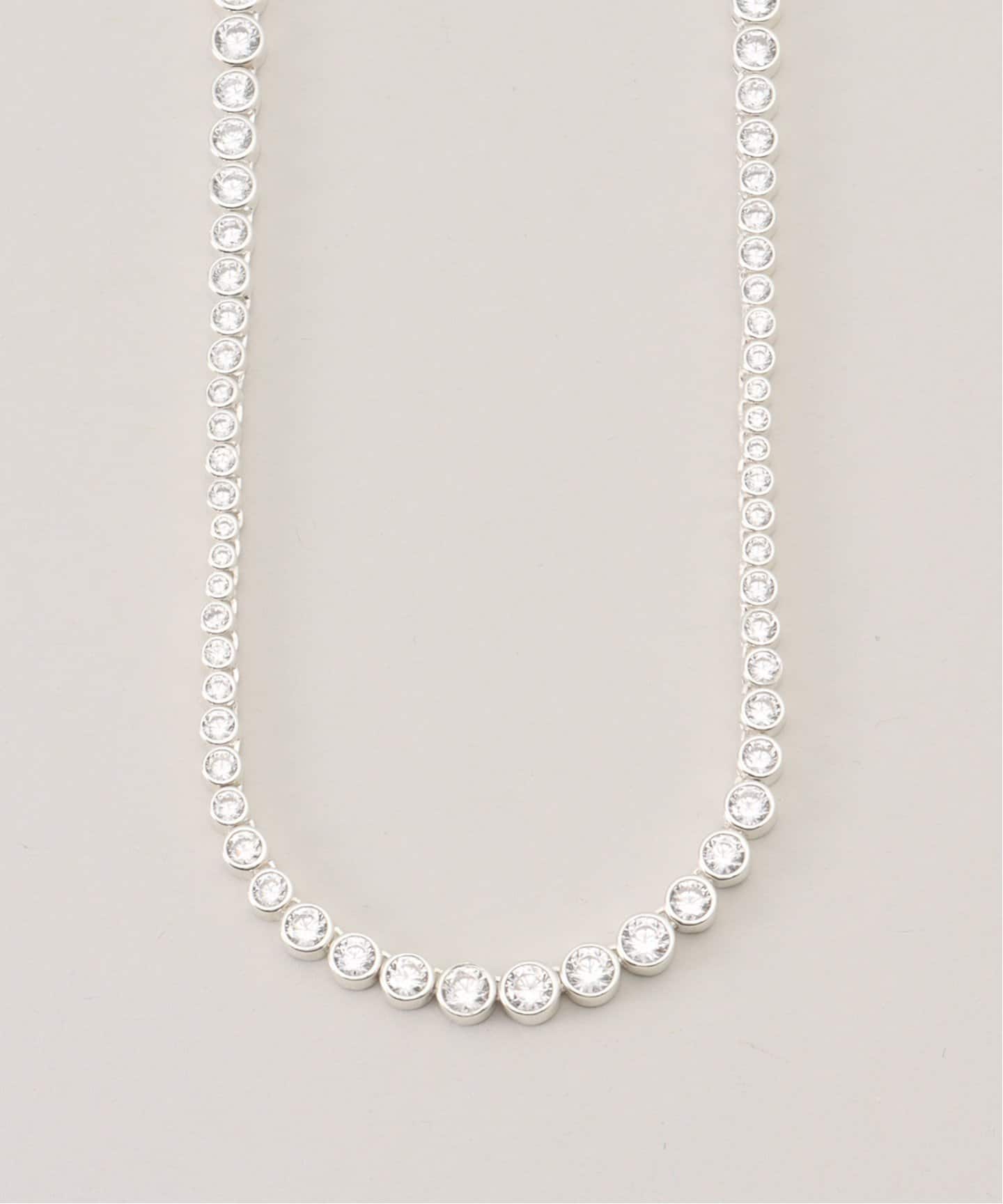 RAGBAG ストーン ネックレス Core silverーoda Neckla