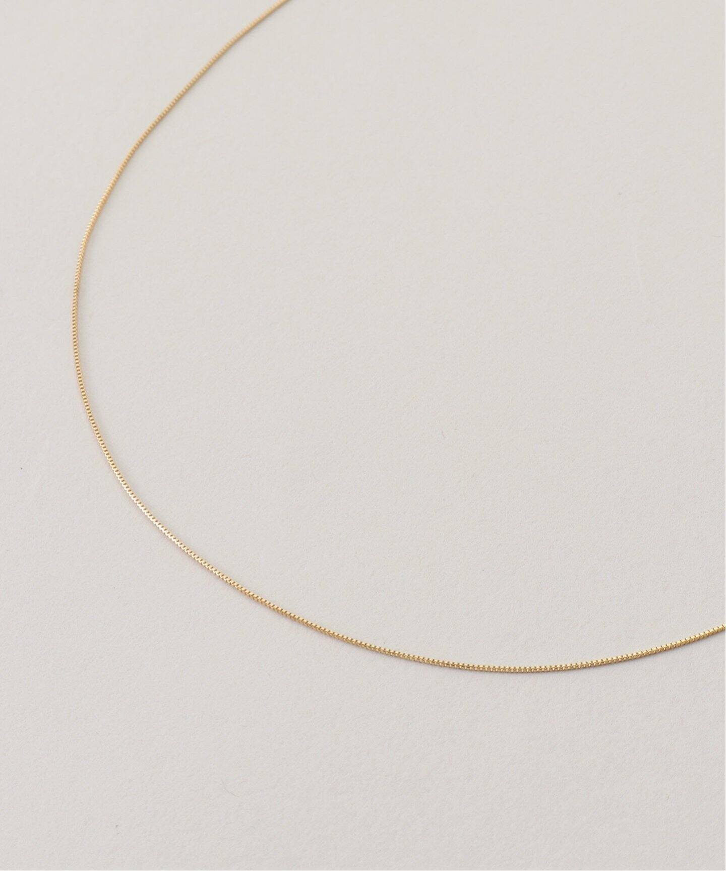 IENA（イエナ）の「【GIGI/ジジ】Gold line ネックレス 380mm