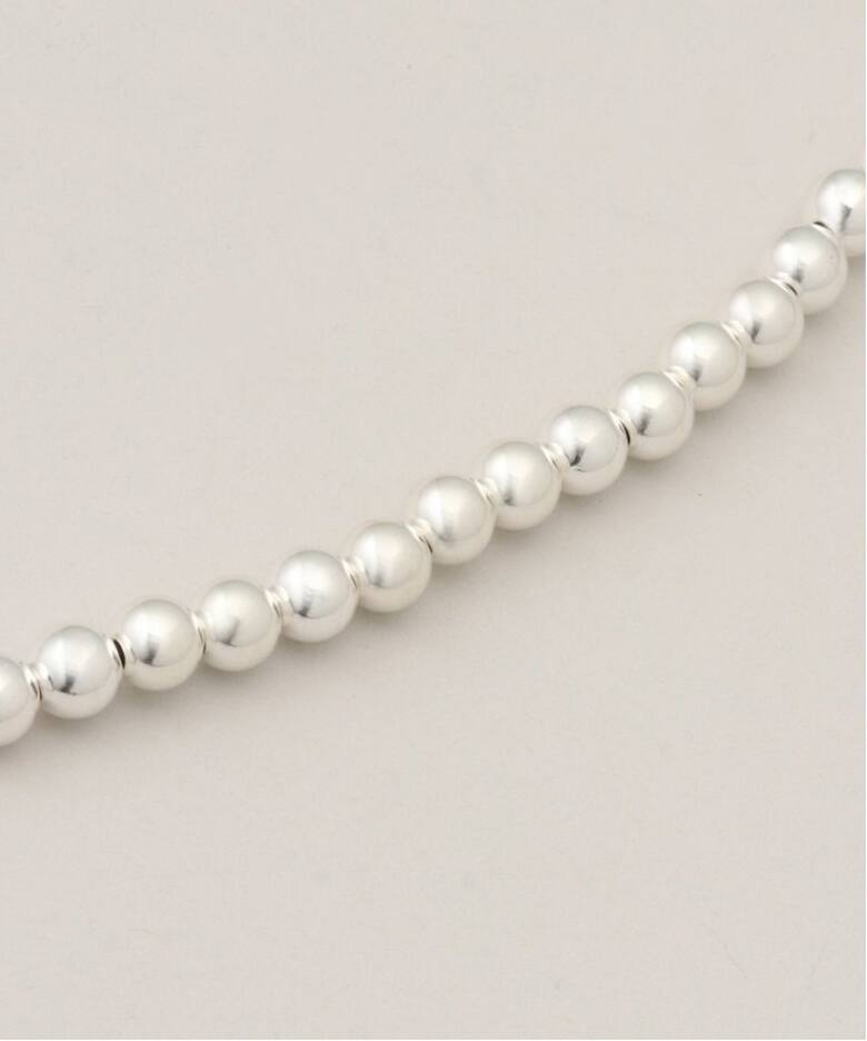 ≪追加≫INDIAN JEWELRY 5mm シャイニービーズネックレス20インチ2 