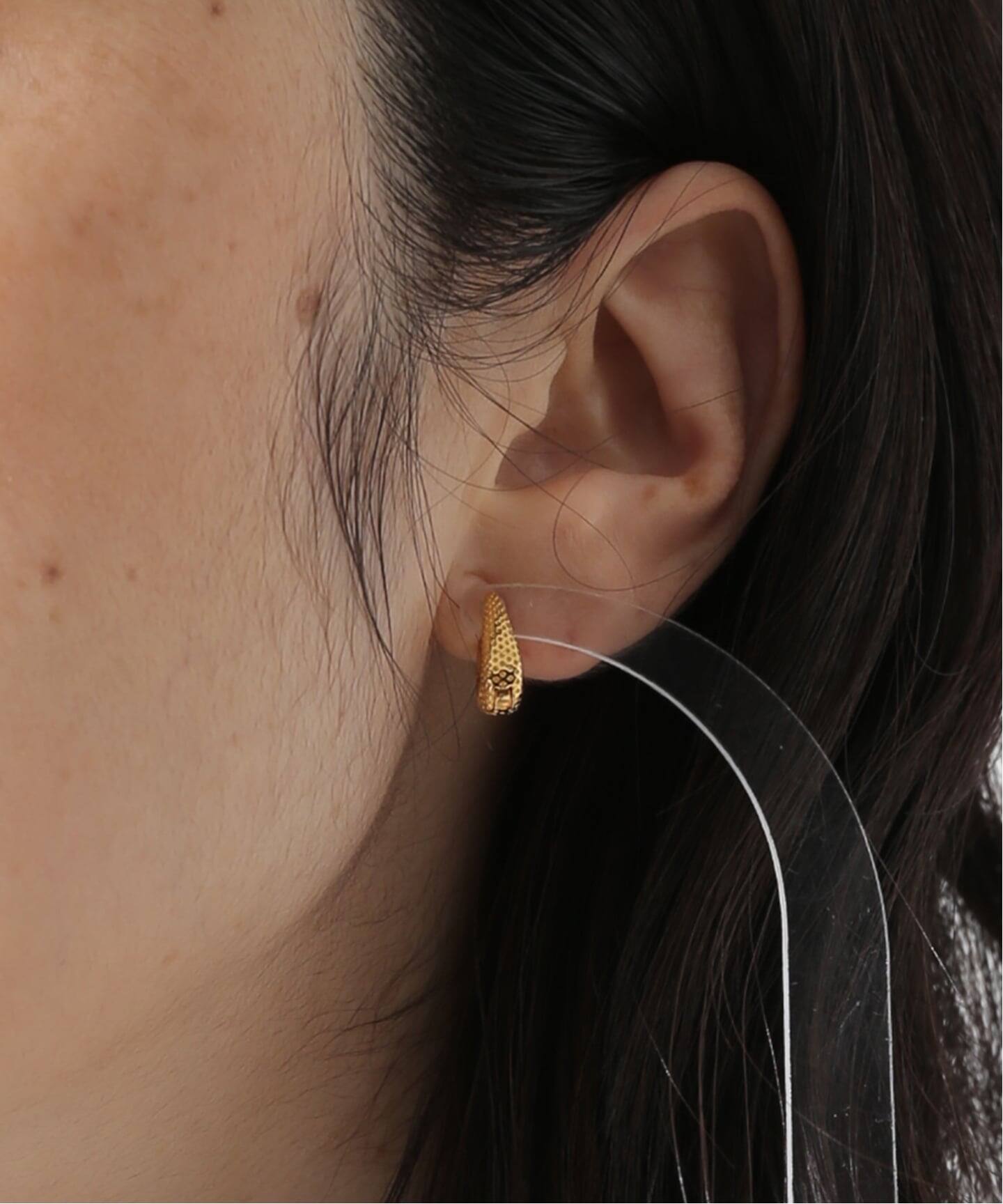 R.ALAGAN / ララガン TWIN DOT THINHOOPES（ピアス（両耳用