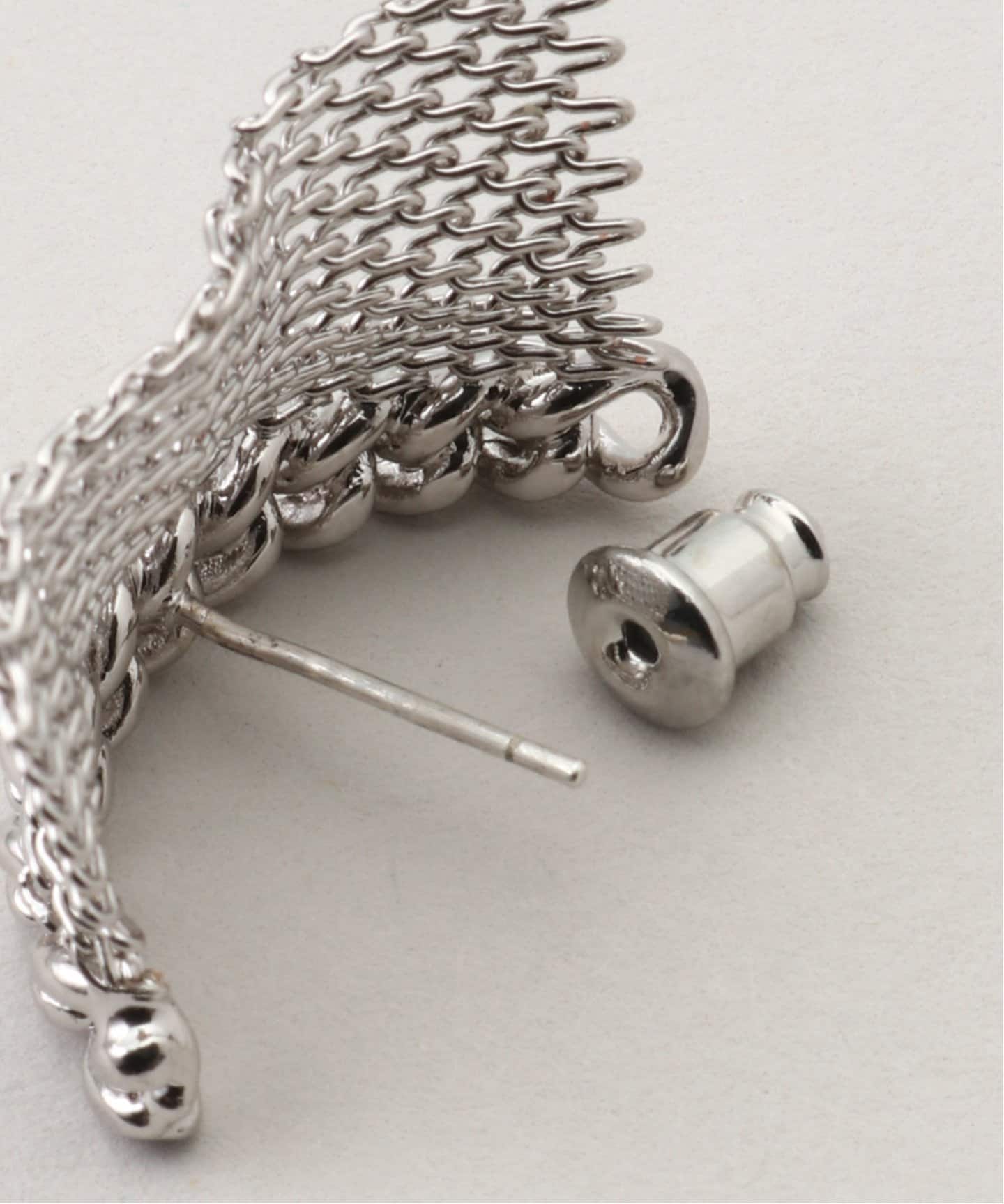 【Phase Eight】スパークルロング ピアス 関税込 Os -オズ- フラワーパール ロングピアス【金属アレルギー対応
