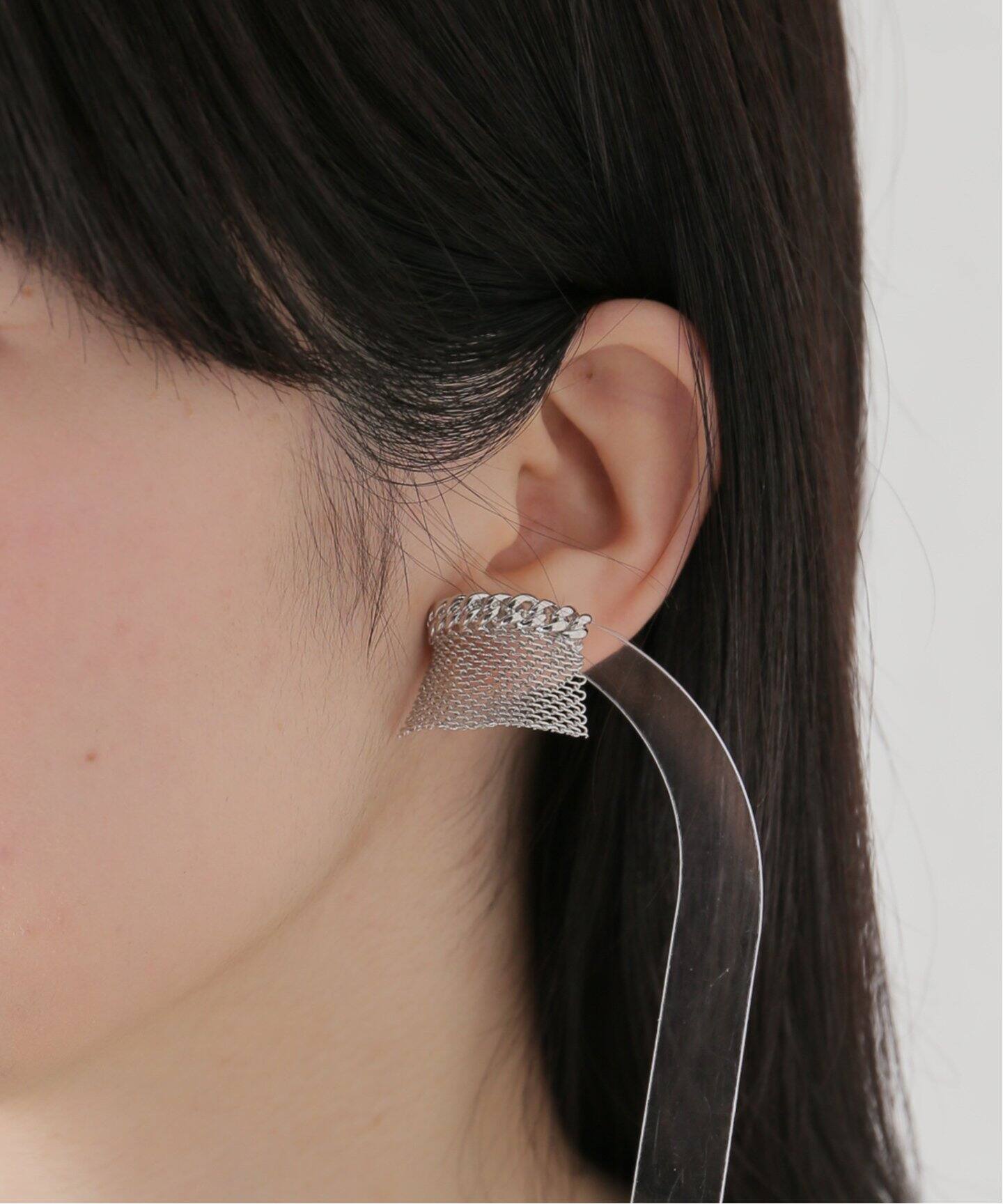 M☺︎ 1点作品☺︎ ロングペアシェイプカーネリアンピアス カーネリアン＜ロザンジュカット＞のピアス（K14GF） | ESSENCE
