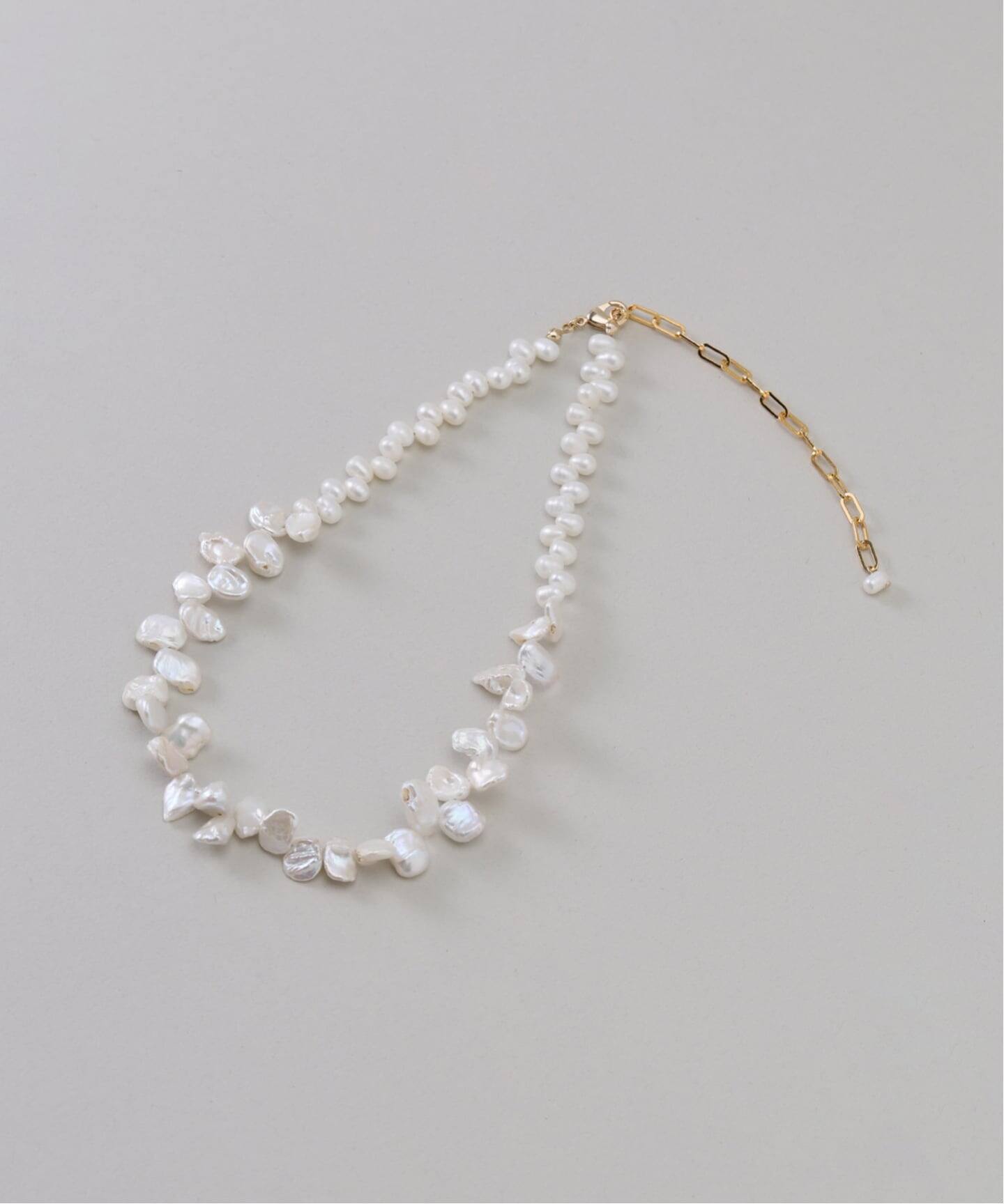 MIHOKO SAKAI/ミホコサカイ ケシLパールネックレス34cm（ネックレス
