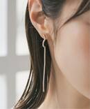 TEN/テン ヤーンピアス(シルバー)